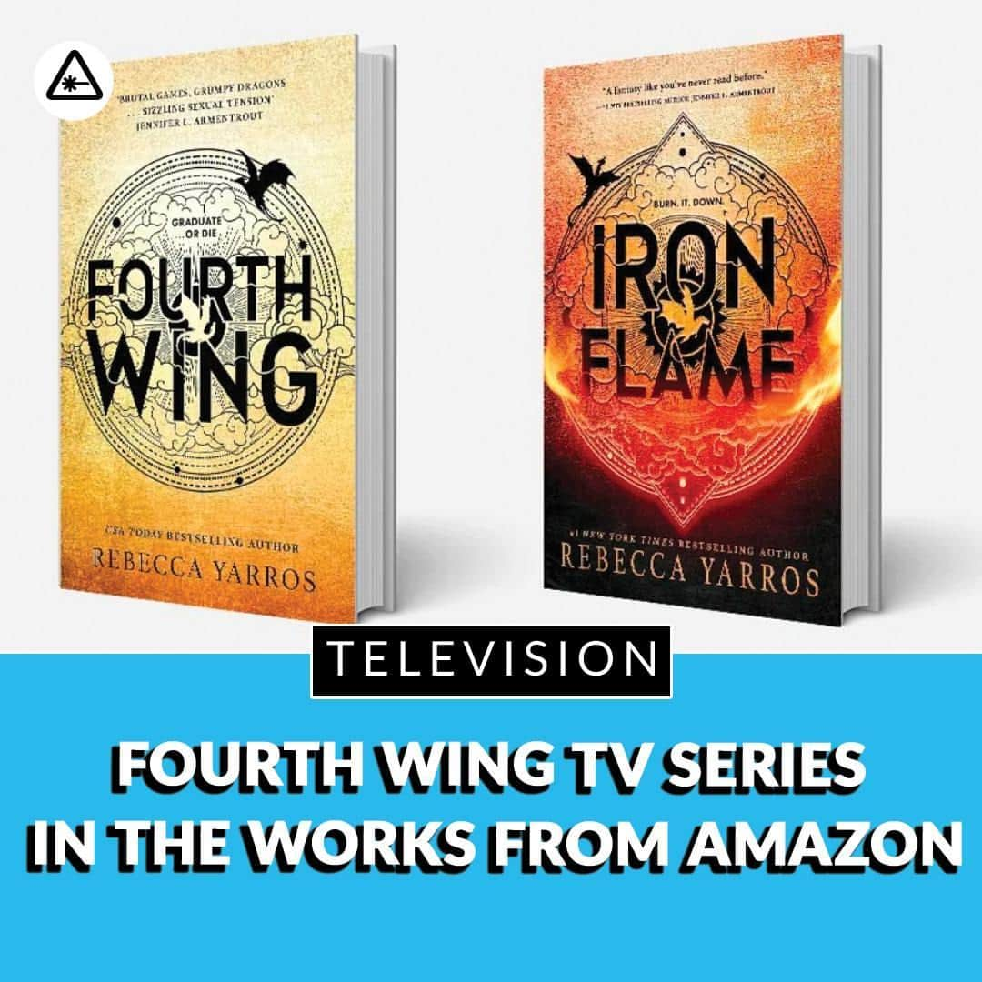 クリス・ハードウィックのインスタグラム：「Amazon MGM Studios and Michael B. Jordan’s Outlier Society will be bringing to life a TV series based on Rebecca Yarros’ popular fantasy series, Fourth Wing. This overall deal includes all the books from the Fourth Wing universe titled The Empyrean, including its sequel Iron Flame, releasing on November 7, and the three books slated to follow.  link in bio」