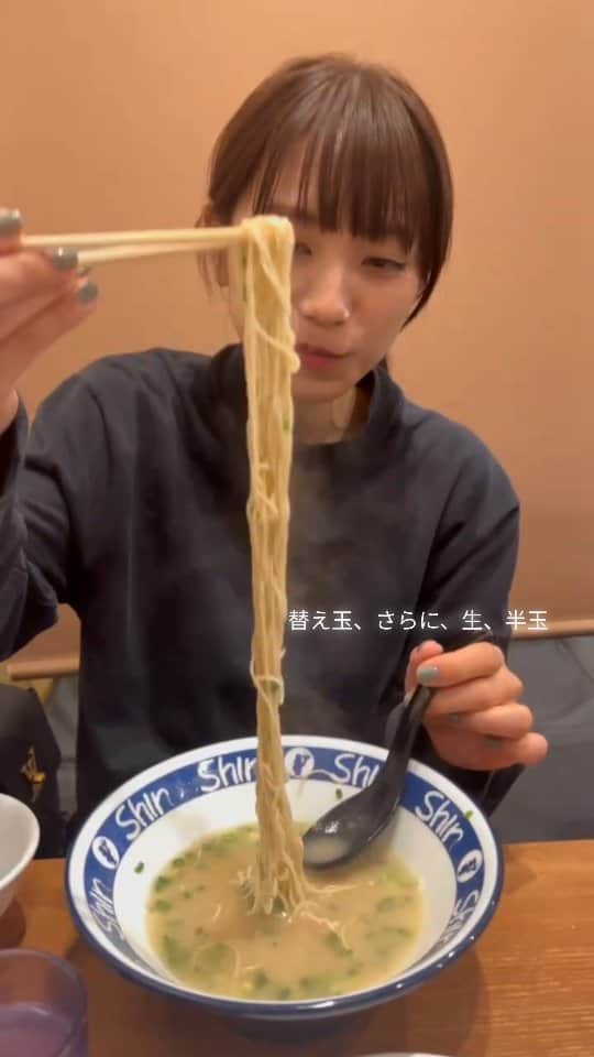 miwaのインスタグラム：「#shinshin #博多ラーメン」