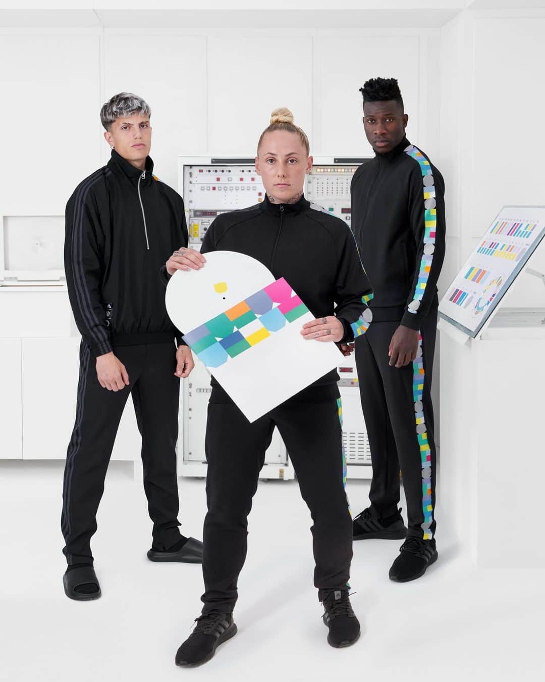 adidas Footballのインスタグラム：「united by the language of music 💿   introducing the Peter Saville collection - available now」