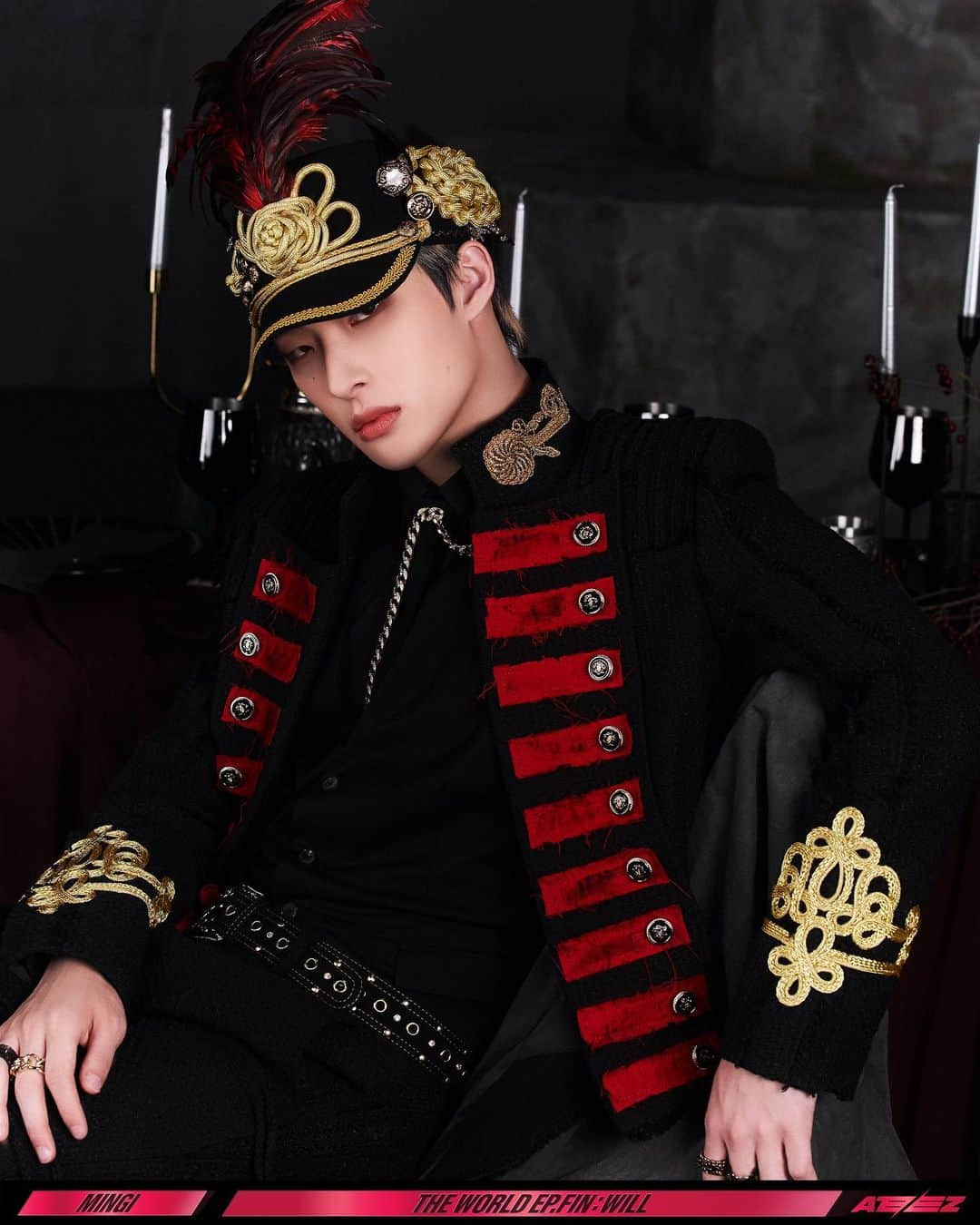 ATEEZのインスタグラム：「[📷] ATEEZ(에이티즈) THE WORLD EP.FIN : WILL Concept Photo 2 ‘민기(MINGI)’  ⠀ 2023. 12. 01 RELEASE ⠀ #WILL #ATEEZ #에이티즈 #MINGI #민기」