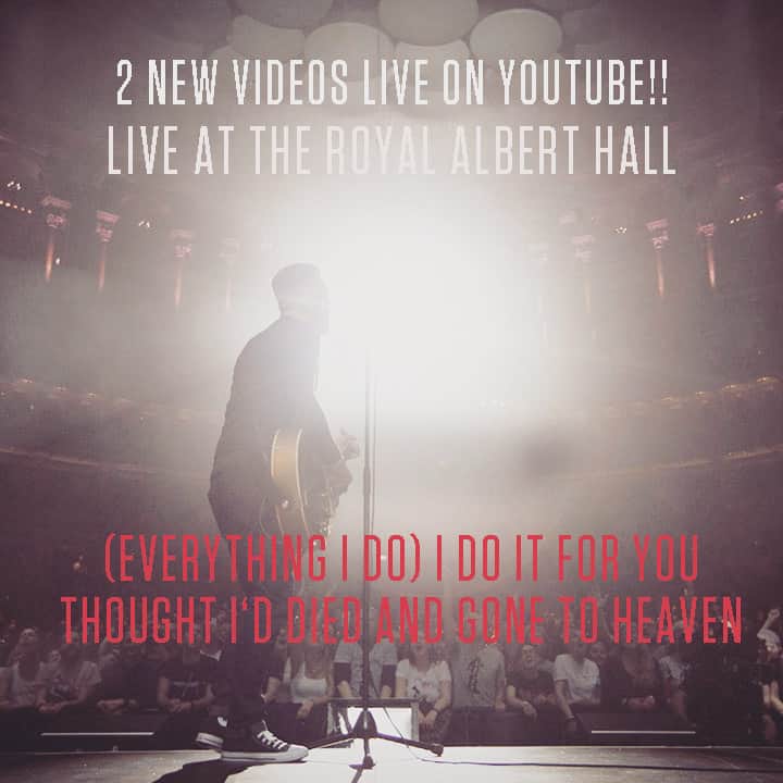 ブライアン・アダムスのインスタグラム：「Two new videos published today from the @royalalberthall shows. Blu-ray and 3 entire albums coming out 8 December!! Can't wait for you to check it out. #livefromthealberthall」