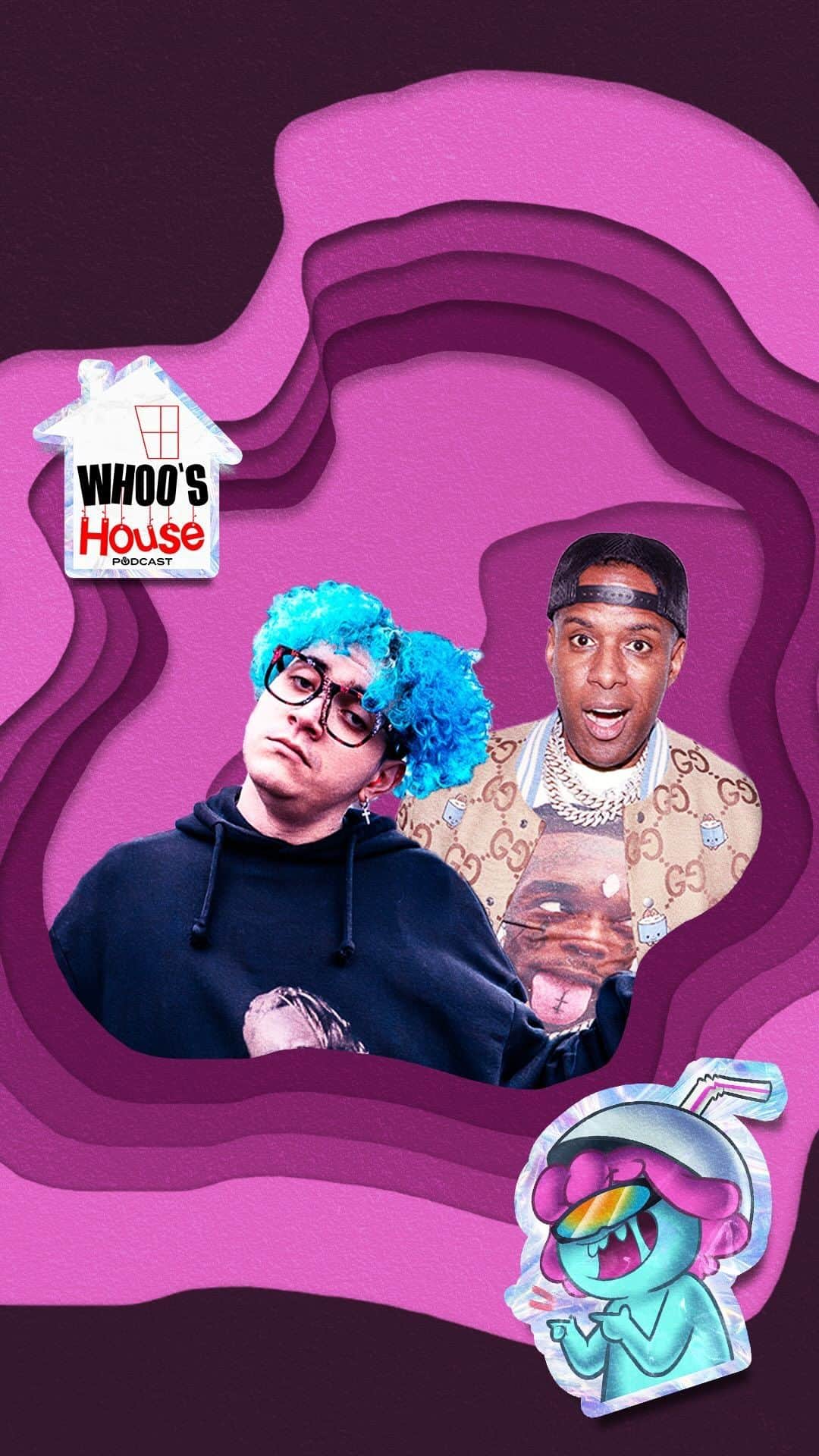 スラッシーのインスタグラム：「Did everyone check out the recent podcast I did with @djwhookid on his @whooshousepodcast?  It’s out on YouTube, Spotify & wherever you listen to Podcasts. Links are in my bio 🩵」