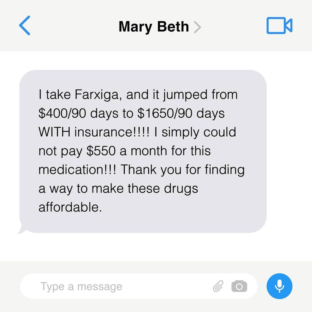 The White Houseのインスタグラム：「Hundreds of thousands of seniors like Mary Beth rely on Farxiga – a drug used to treat diabetes, heart failure, and chronic kidney disease – every day.  Thanks to President Biden’s Inflation Reduction Act, they could soon pay less for life-saving medicine.」