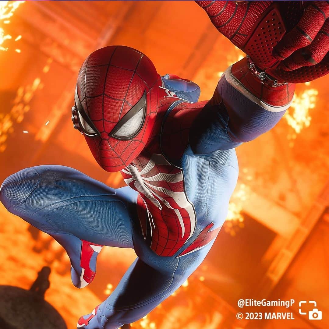 PlayStationさんのインスタグラム写真 - (PlayStationInstagram)「Share of the Week powers up with Marvel’s #SpiderMan2PS5. Next week's theme: Marvel’s Spider-Man 2 - Peter Parker #PSBlog #PSshare」11月4日 1時11分 - playstation