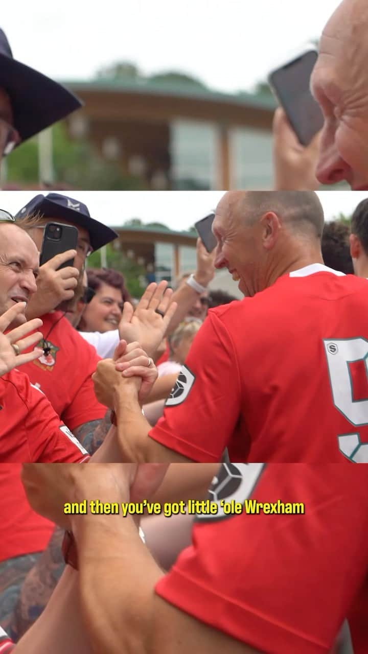 ジェフ・キャメロンのインスタグラム：「“You’ve got West Ham, you’ve got Wolves, you know big Premier League Sides and then you’ve got little ole’ Wrexham and you’ve got most of the fans there”   Lee Trundle talked about the INCREDIBLE @Wrexham_AFC fan support at TST‼️🏴󠁧󠁢󠁷󠁬󠁳󠁿  Lee Trundle in the Sevens Club, coming Monday:  tap.link/sevensclub」