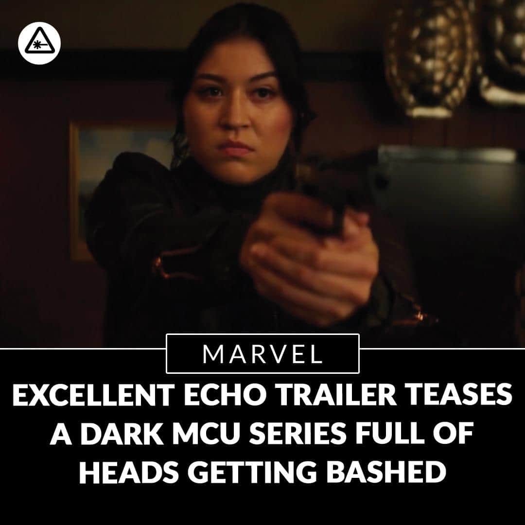 クリス・ハードウィックのインスタグラム：「Heads will roll in Echo. And get bashed in. And explode. The first trailer for the upcoming MCU series Echo is full of violence, blood, and a whole lot of goodness.   link in bio」