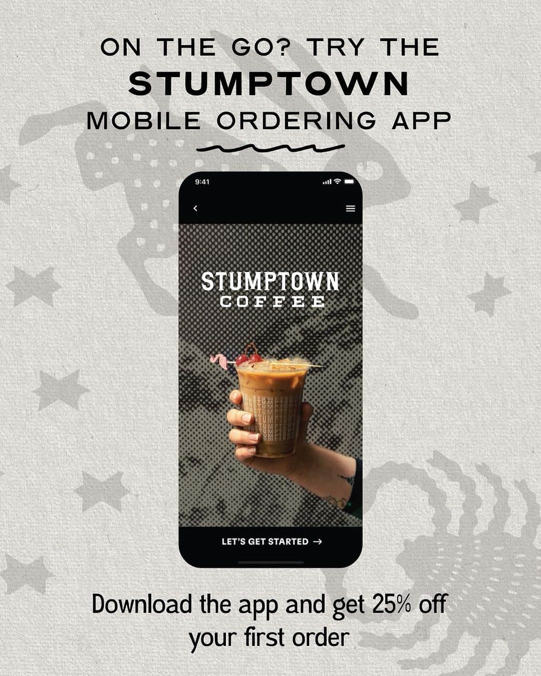 Stumptown Coffee Roastersさんのインスタグラム写真 - (Stumptown Coffee RoastersInstagram)「You’ve got places to be, sure, but that shouldn’t keep you from enjoying your daily brew. Stumptown Coffee just got easier to get on the go. 📲☕️  With this NEW Stumptown Coffee Roasters mobile ordering app you can order and pay ahead, then pick up your drink when it’s most convenient. No line, no fuss, and no compromising quality for the sake of convenience.  Download the app and get 25% off your first order.」11月4日 1時58分 - stumptowncoffee