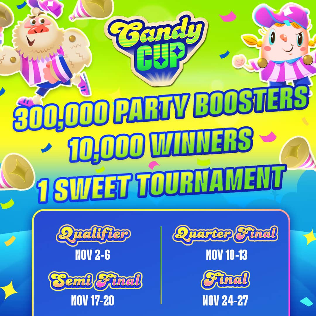 Candy Crushさんのインスタグラム写真 - (Candy CrushInstagram)「we're looking for 10,000 winners. will you be one of them?」11月4日 2時00分 - candycrushsaga