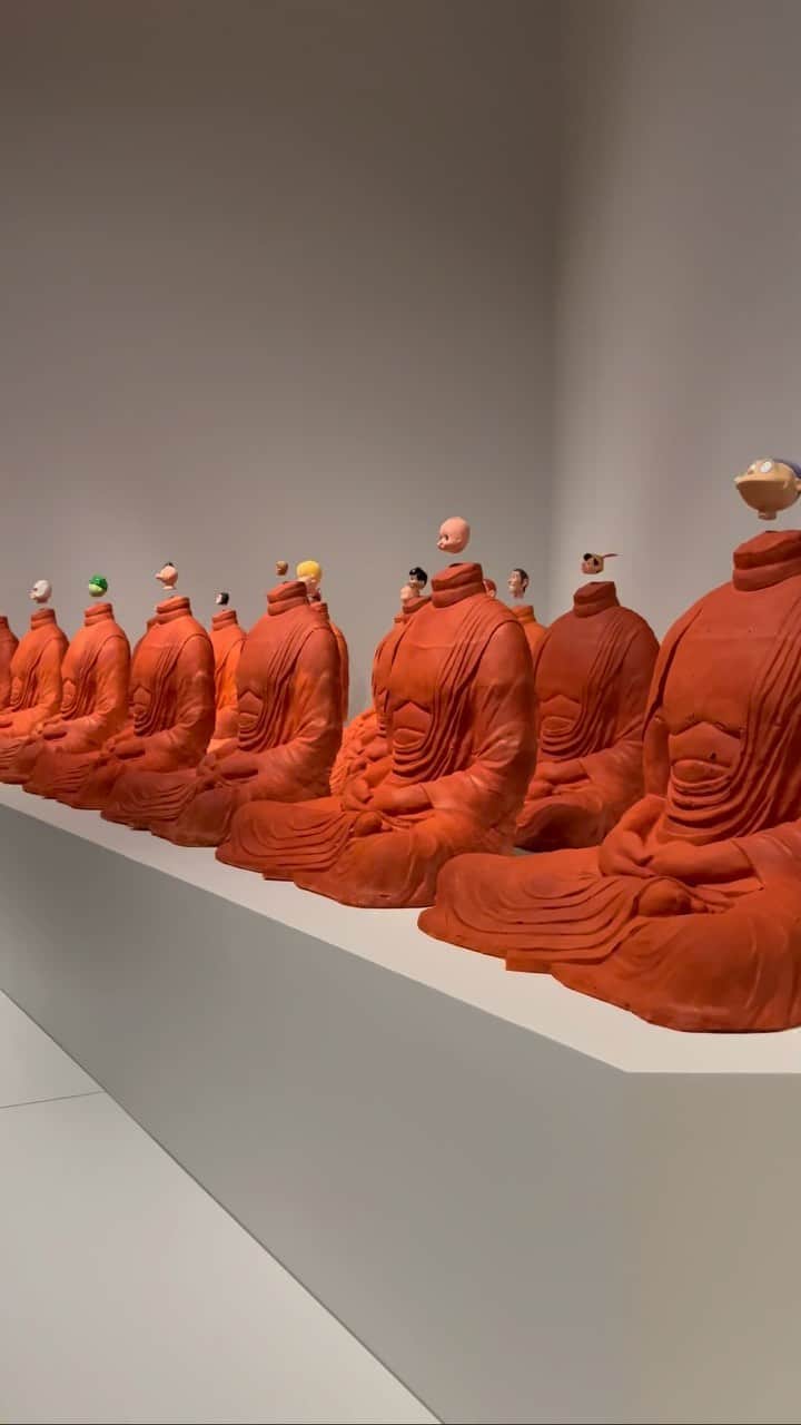 のインスタグラム：「Step back in time to the opening reception of “The Shape of Time: Korean Art after 1989.”   Don’t miss the opportunity to experience “Shape of Time” before it closes February 2024.」