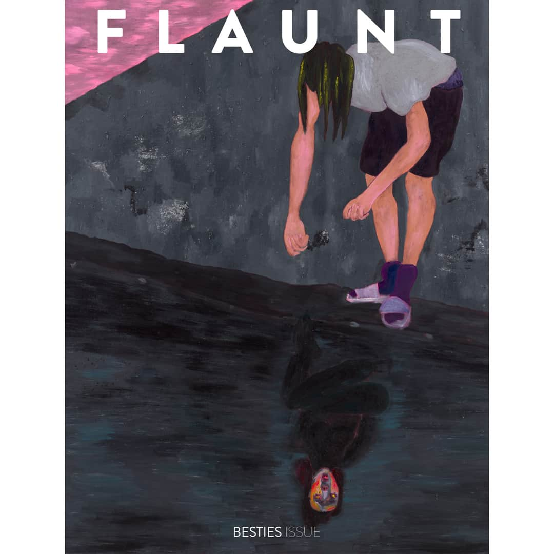 Flaunt Magazineさんのインスタグラム写真 - (Flaunt MagazineInstagram)「Introducing the Art Cover by Florian Krewer for Issue 189, Besties! ​​​​​​​​ ​​​​​​​​ New York painter Florian Krewer is in the midst of a year that has seen three solo exhibitions including the @MichaelWernerGallery  in New York, the @AspenArtMuseum (his first solo institutional show in the US) as well as a forthcoming exhibition at @M__Woods in Beijing, opening December 2nd.​​​​​​​​ ​​​​​​​​ His work consists of fluid brushstrokes from scenes of tension, tenderness, and fervent desire, capturing figures, people, and animals emerge in street-level ardor. ​​​​​​​​ ​​​​​​​​ On his medium, Krewer says, “Painting gives me the greatest possible freedom and allows me to bring any memories or feelings together. I can mix it the way I want, and in such a way at that very moment, that it can convey the longings I have. For me it’s a process of honesty and [of] seeing and implementing my feelings.” ​​​​​​​​ ​​​​​​​​ Read the full story on flaunt.com! ​​​​​​​​ ​​​​​​​​ Featured: Florian Krewer. “No Endz” (2023). Oil On Canvas, 106.5 X 91’’. © Florian Krewer. Courtesy Michael Werner Gallery, New York And London.	​​​​​​​​ ​​​​​​​​ Written by Bennett DiDonna​​​​​​​​ ​​​​​​​​ #FlauntMagazine #BestiesIssue #FlorianKrewer」11月4日 2時30分 - flauntmagazine