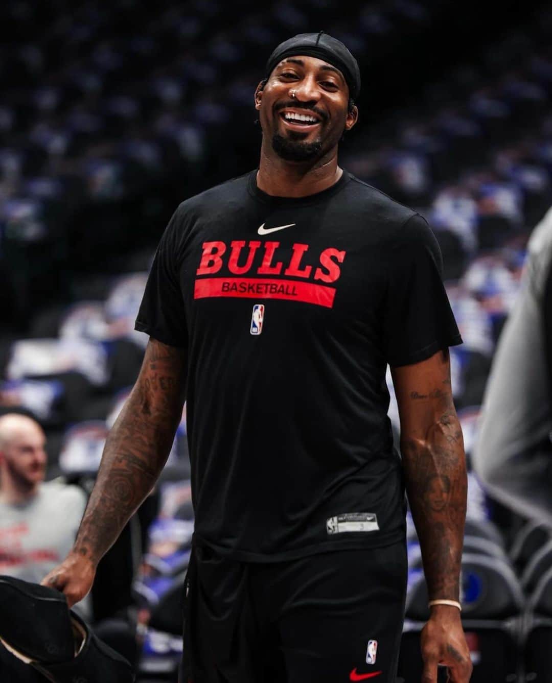 アンドレ・ドラモンドのインスタグラム：「See you tonight. 7pm tip off ⛽️💪🏾」