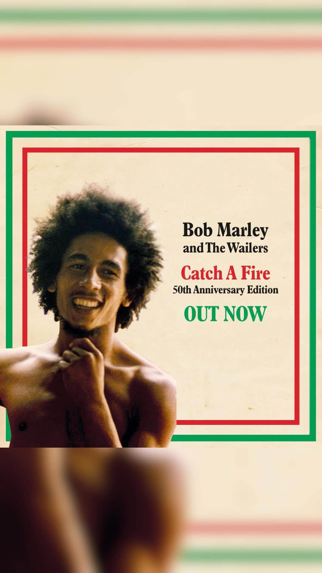 ボブ・マーリーのインスタグラム：「#CatchAFire50 is HERE 🚨🎶 Get the special 50th anniversary limited edition version of ‘Catch A Fire’ on 4LP vinyl & 3CD sets TODAY! Featuring the iconic original album, rare live recordings and more, this is truly a unique piece for the music collectors out there. Hit the links in bio to get your copy, shop the all-new merch collection, and watch newly-released live footage from the ‘Catch A Fire’ tour!  #bobmarley #catchafire #newmusic #newmusicfriday #newalbum #newrelease #reggae #jamaica #caribbean #thewailers #bobmarleyandthewailers #petertosh #bunnywailer」