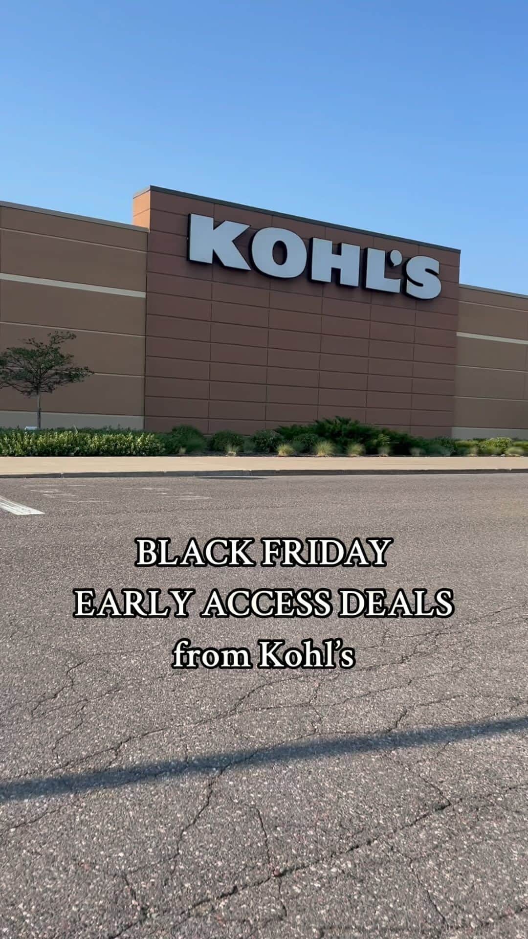 ロック&リパブリックのインスタグラム：「@bymorganalex_ shares her #kohlsfinds while shopping Black Friday Early Access deals. 🖤 Shop now through Nov. 9 to get a head start on holiday savings. #earlyblackfriday」