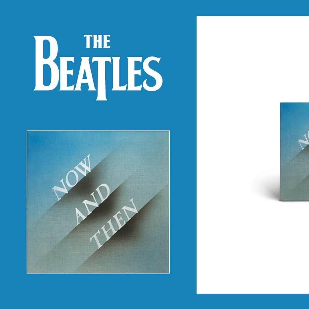 The Beatlesのインスタグラム：「Get your piece of Beatles history with Now And Then, available now on vinyl and due to popular demand, CD - links in stories」