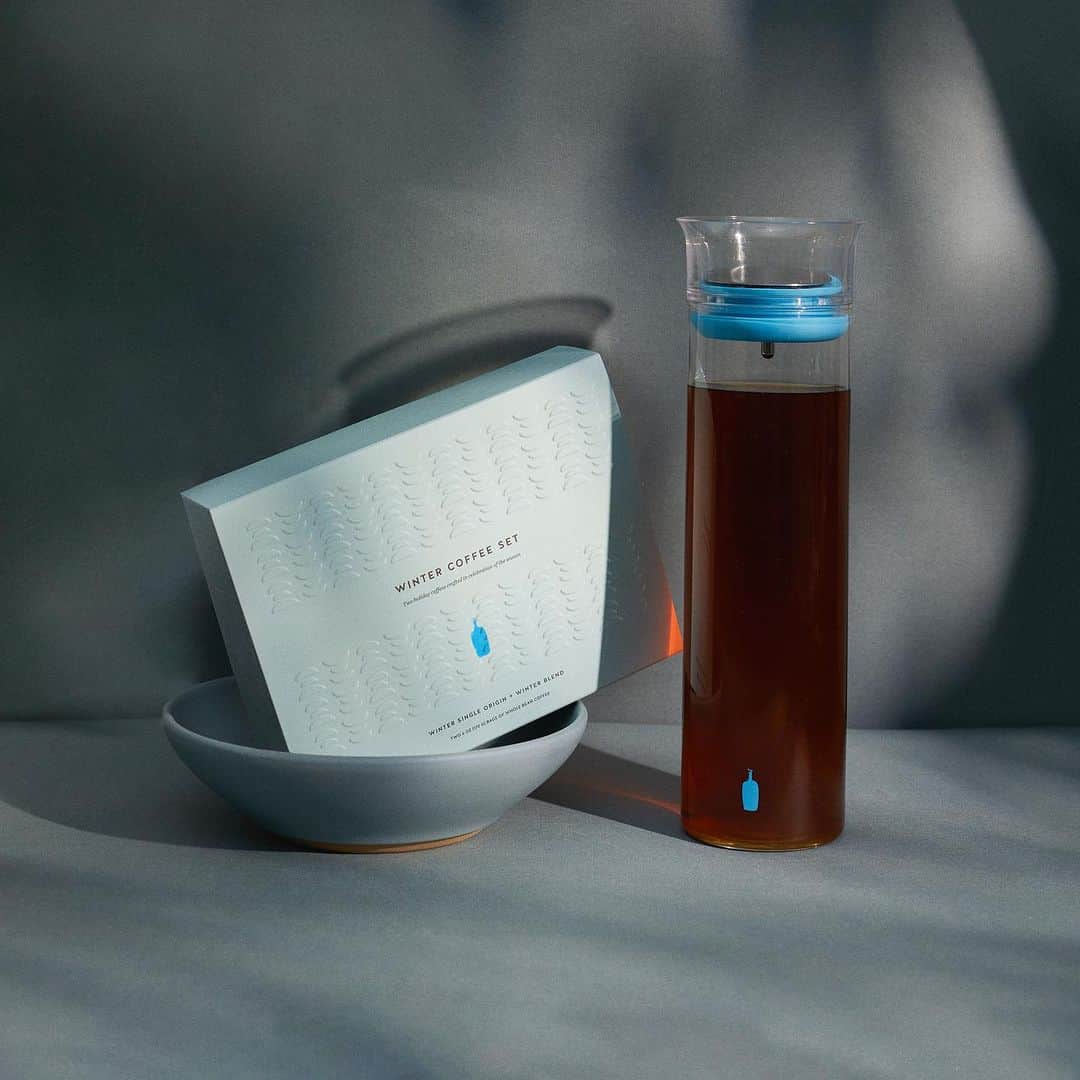 Blue Bottle Coffeeのインスタグラム：「From our expertly grown and produced single origins to our artfully designed and crafted drinkware, our Holiday Collection holds unique pieces that pair well with that one-of-a-kind someone and make each moment with them a little more special.  This season, find pairings that bring artistry to the moments you cherish in life.」