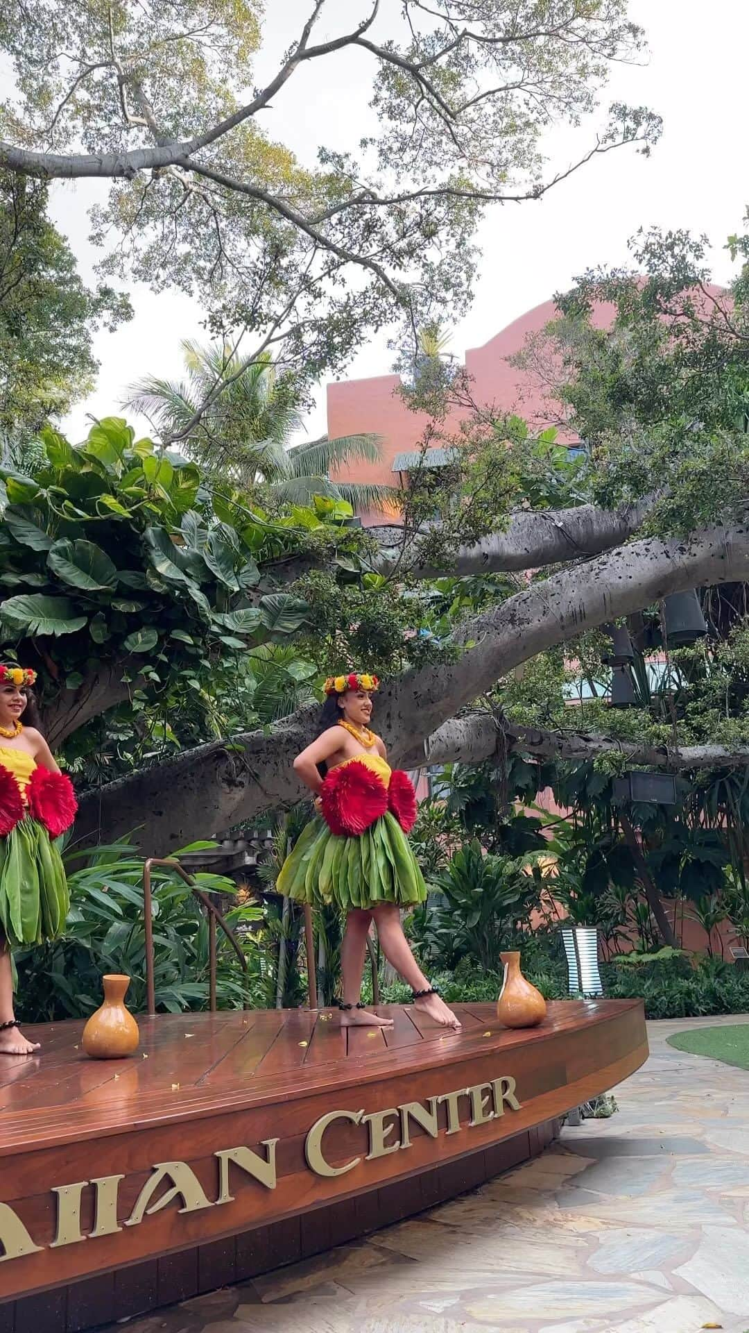 ロイヤル・ハワイアン・センターのインスタグラム：「It’s the first Friday of November! Time to kick it off with a complimentary hula show at Royal Hawaiian Center 5:30pm.」