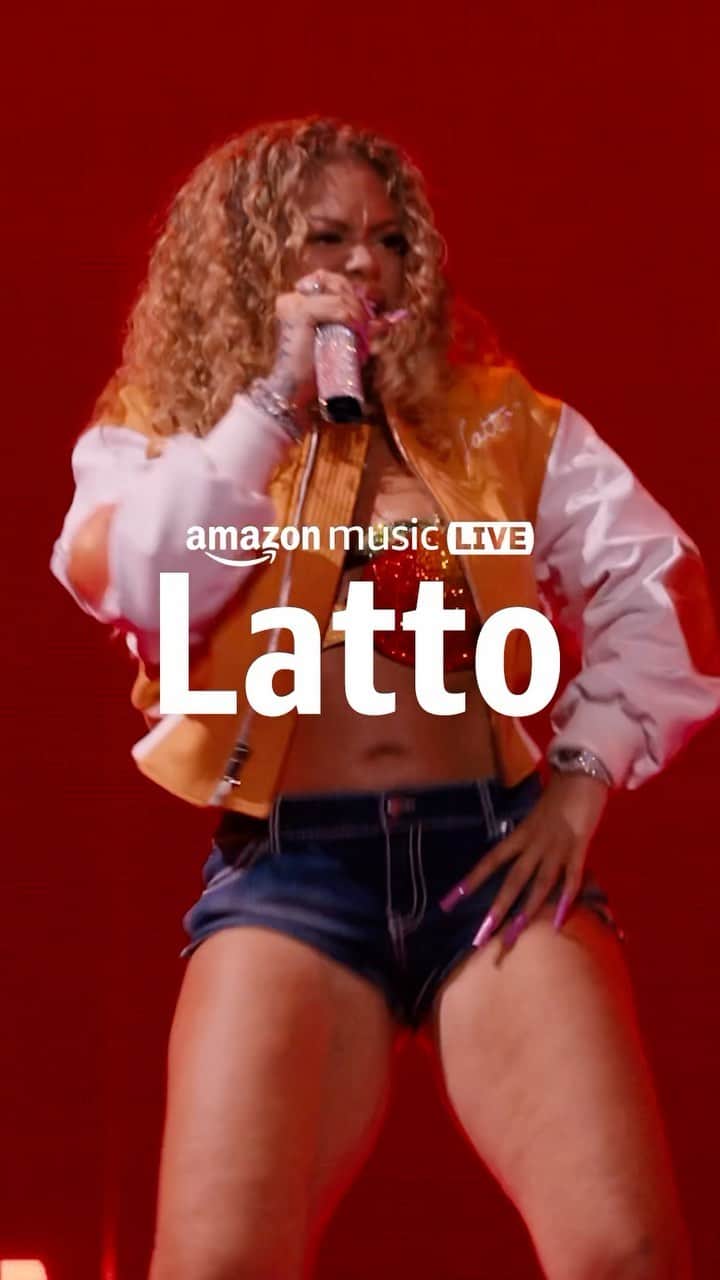 のインスタグラム：「PUT IT ON DA FLOOR 😤 @latto777 #amazonmusiclive」