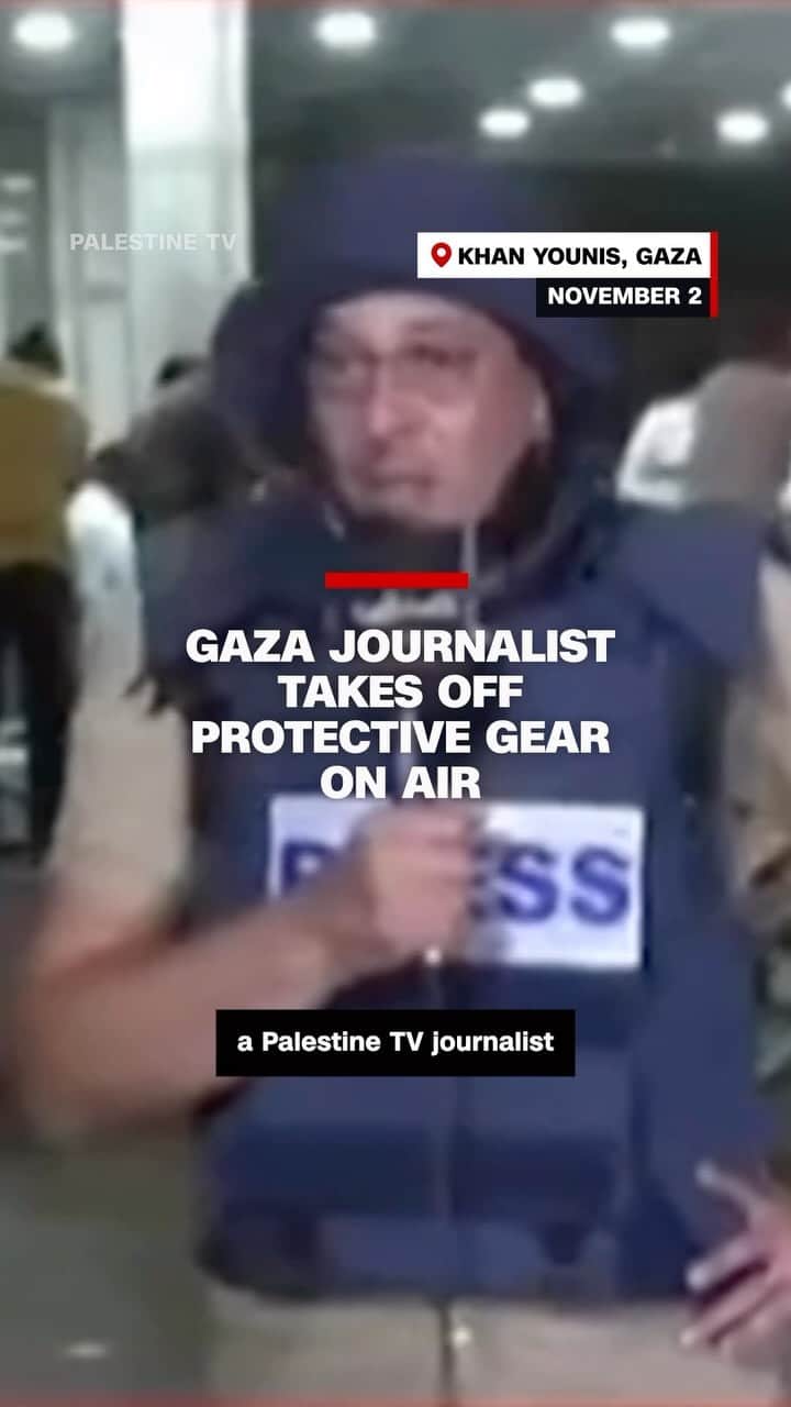 CNNのインスタグラム：「A Palestine TV correspondent, Mohammad Abu Hattab, and 11 members of his family were killed Thursday in southern Gaza following an alleged Israeli airstrike on his home, according to a statement from the Palestinian Authority-run television network. His colleague gets emotional on air while reporting on Hattab’s death, which took place just 30 minutes after Hattab’s last report, according to his network.」