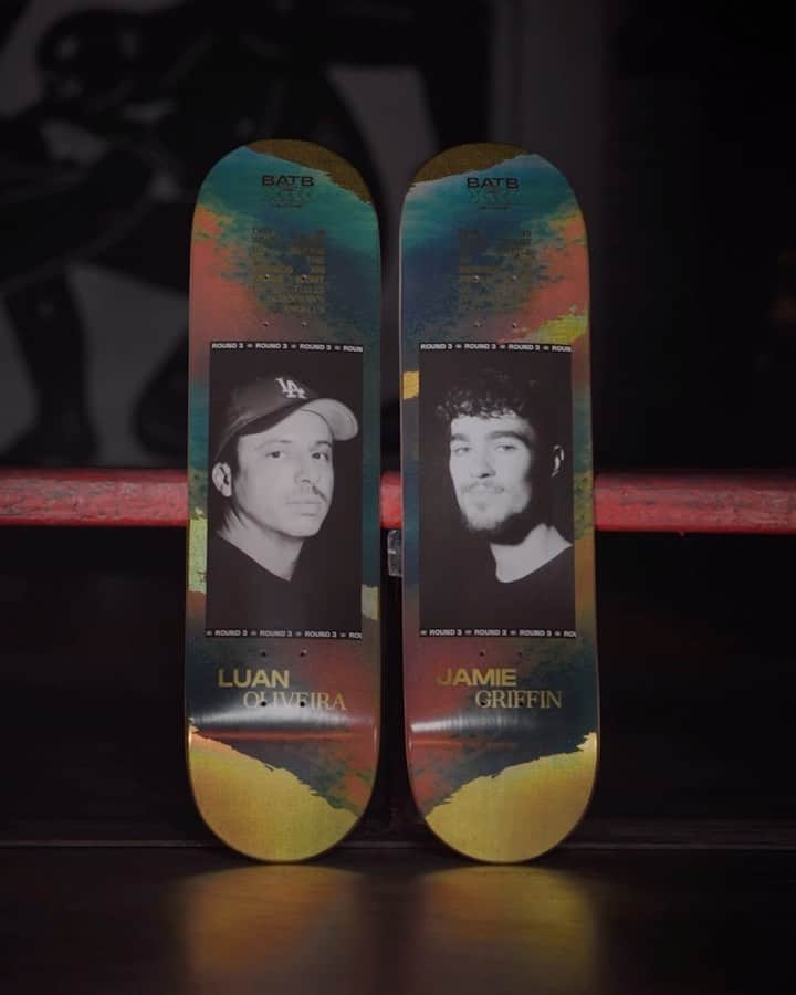The Berricsのインスタグラム：「Round 3 of BATB 13: Freedom continues tomorrow with @_jamiegriffin vs. @luanomatriz and we’re giving you another chance to score a ticket to Finals Night with an exclusive BATB 13 Round 3 Board!  All BATB 13 Round 3 Ticket Boards are AVAILABLE NOW in the @berricscanteen. Purchase of any of these Limited Edition boards gets you a ticket to experience Finals Night live on November 11th in Downtown LA!  Every board purchase will be entered to win one of the 2 Golden Ticket Boards left that win a free VIP trip to Finals Night! 🔗LINK IN BIO🔗  #berrics #skateboardingisfun #batb13」
