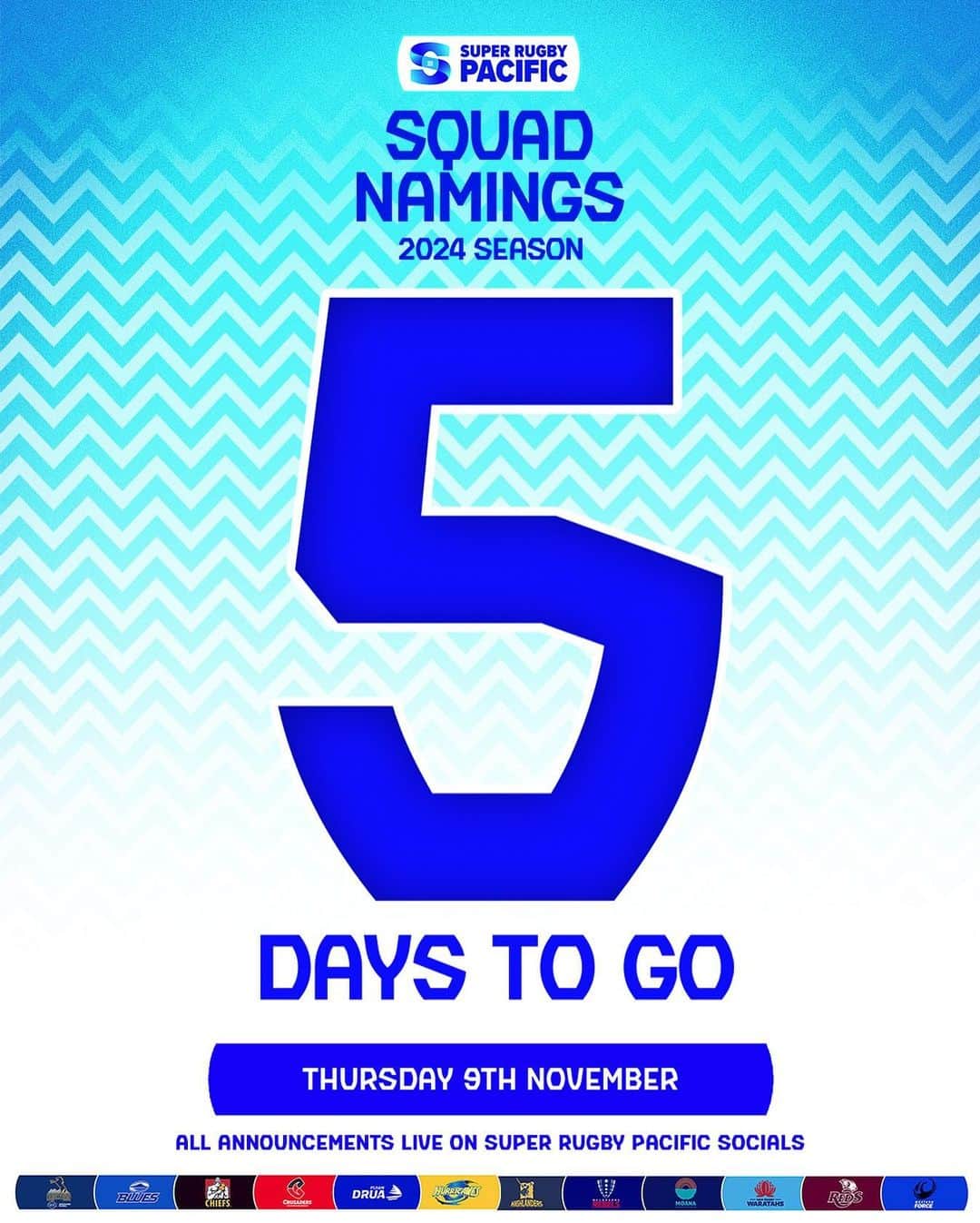 Super Rugbyのインスタグラム：「Squads are just five days away 🗓️  Your bold prediction for your squad next season?  #SuperRugbyPacific」