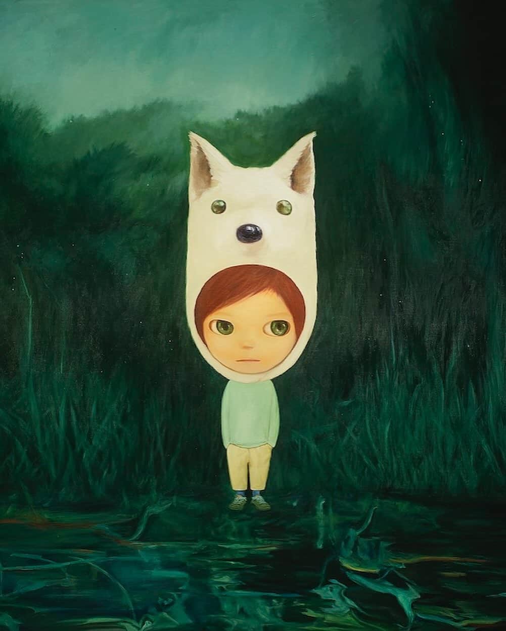 Juxtapoz Magazineのインスタグラム：「Mayuka Yamamoto "Menagerie" @ GR Gallery, NYC  @grgallery_ny @mayukayamamoto_archive」