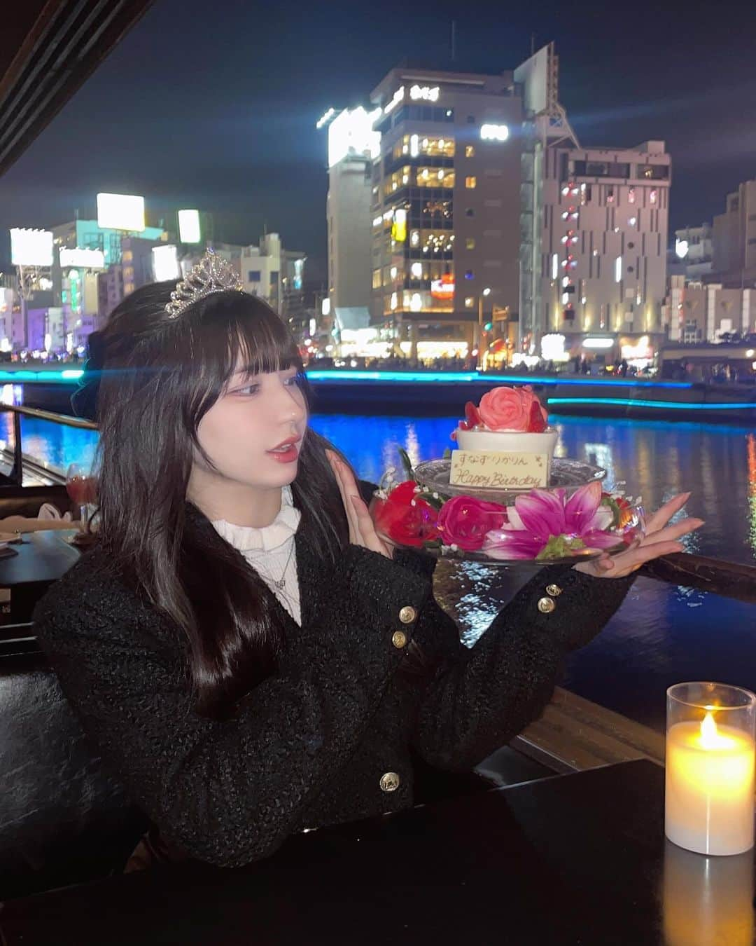 すなずりかりんさんのインスタグラム写真 - (すなずりかりんInstagram)「大好きな親友にお誕生日お祝いしてもらった💕プレゼントも貰って素敵な1日でした🥳」11月4日 18時00分 - sunazurisuki_