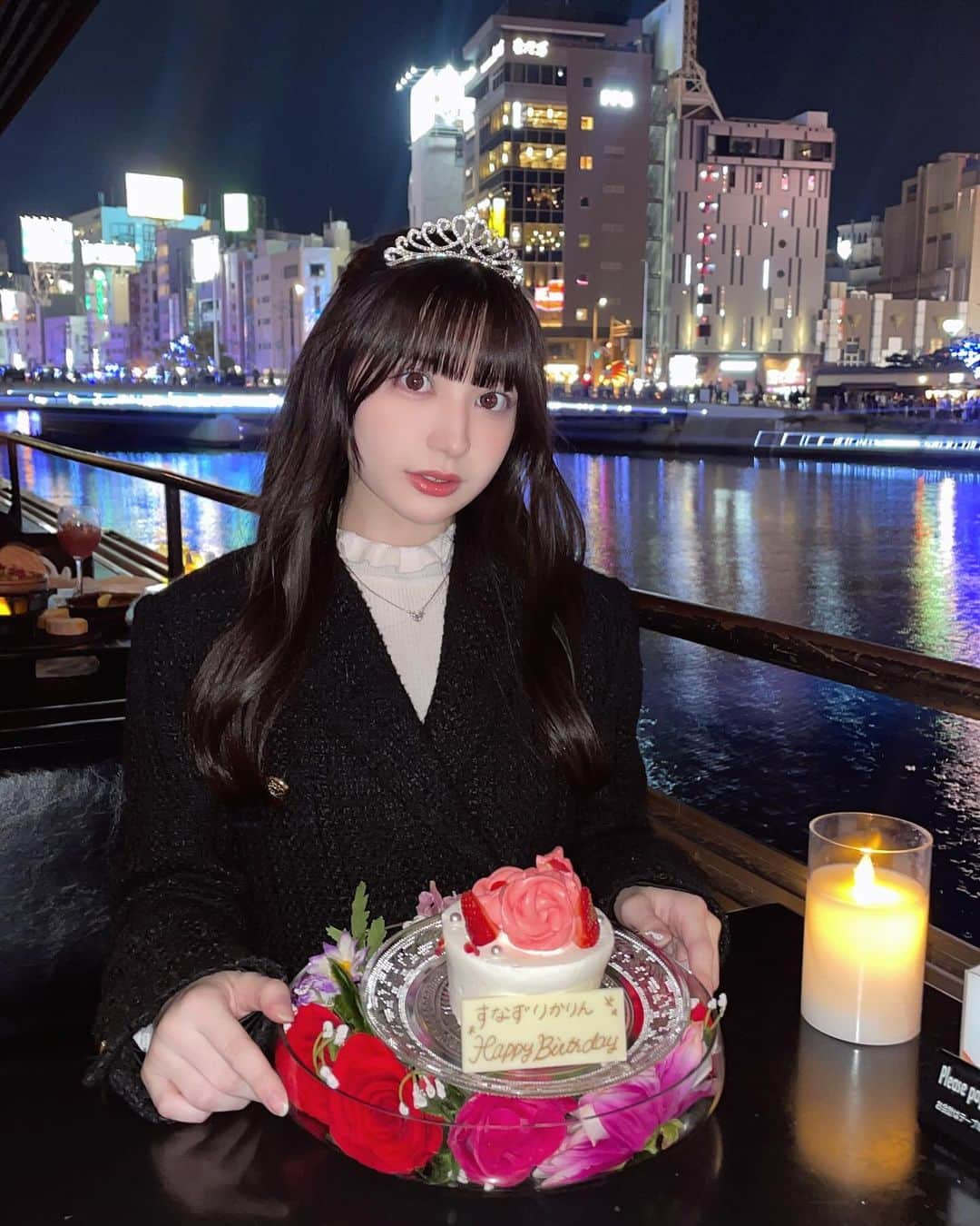 すなずりかりんさんのインスタグラム写真 - (すなずりかりんInstagram)「大好きな親友にお誕生日お祝いしてもらった💕プレゼントも貰って素敵な1日でした🥳」11月4日 18時00分 - sunazurisuki_