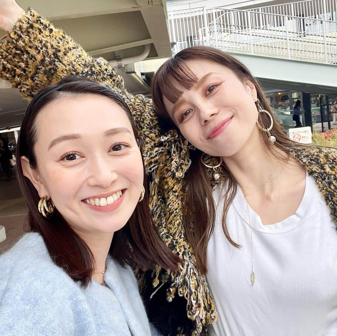 澤辺美香のインスタグラム：「久しぶりーに @hokichihiro  に会えました♡  出産前に会えて良かった！ 頑張ってね♪  また12月ね♡」