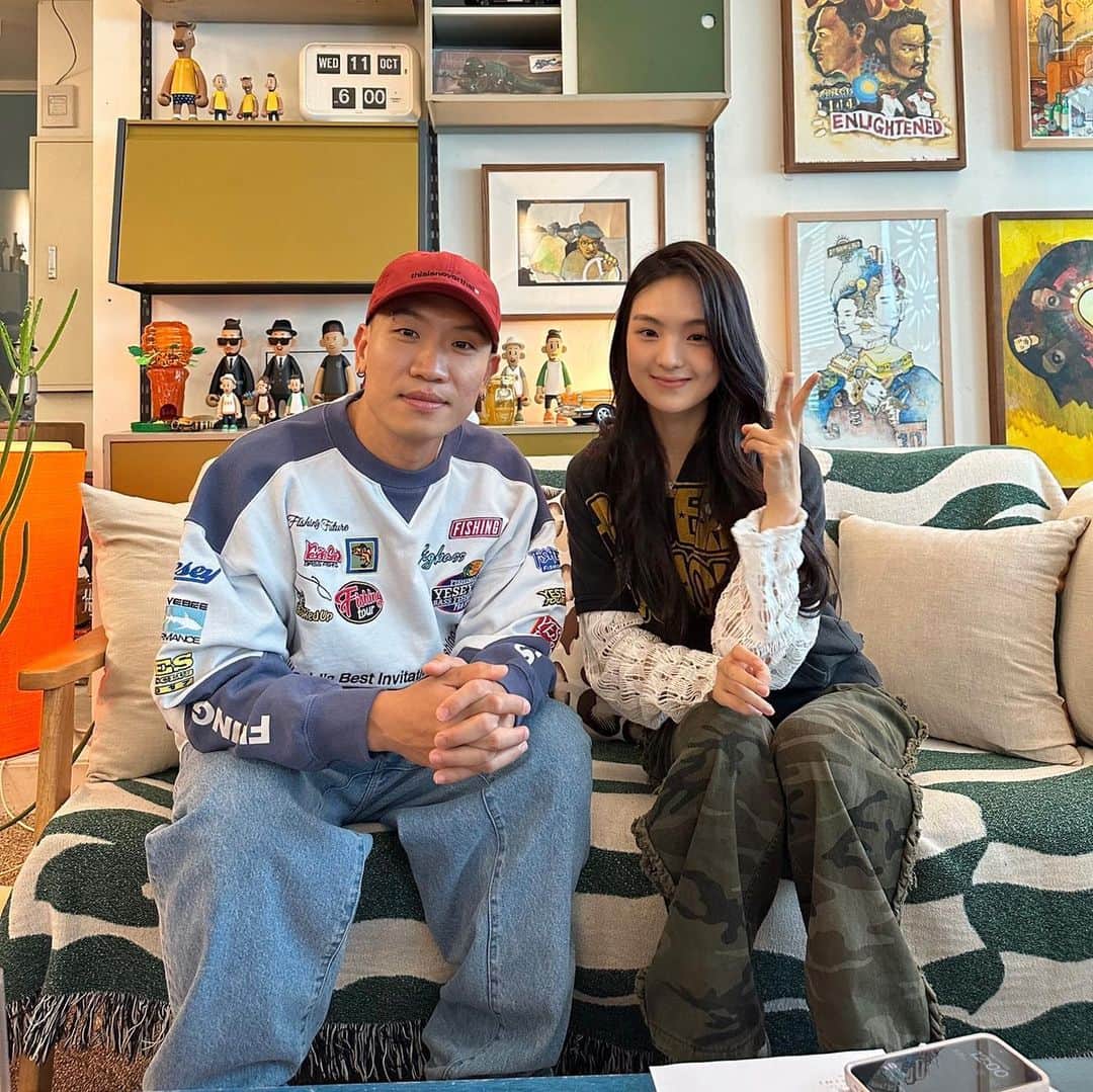 ゲコのインスタグラム：「재능과 노력 다가진 규빈이 🙌 나중에 개코 아저씨 it g ma  #규빈 #starttoshine」