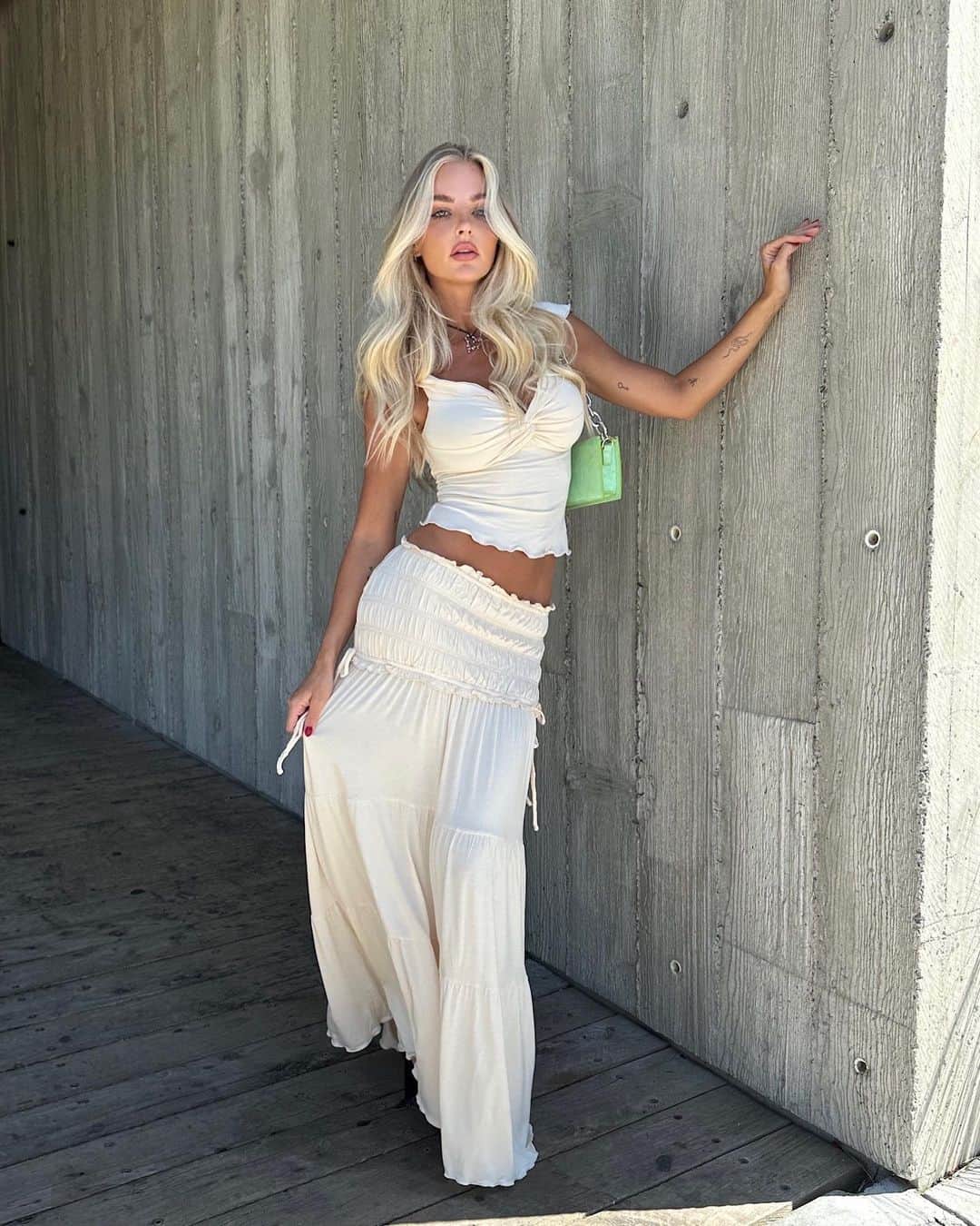 tiger Mistのインスタグラム：「You heard it here first. 📣 The Denali Top + Skirt is back online!」