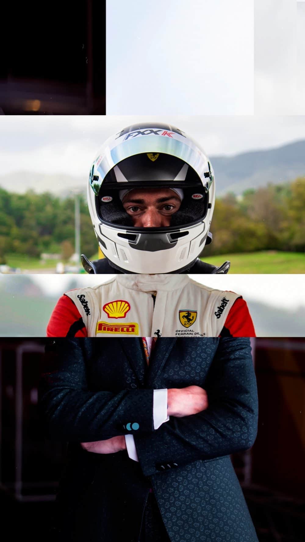フェラーリのインスタグラム：「The elegance of everyday life and the exhilarating racing spirit blended together at Finali Mondiali.   #FerrariFM23 #FerrariCorseClienti #FerrariRaces #Ferrari」