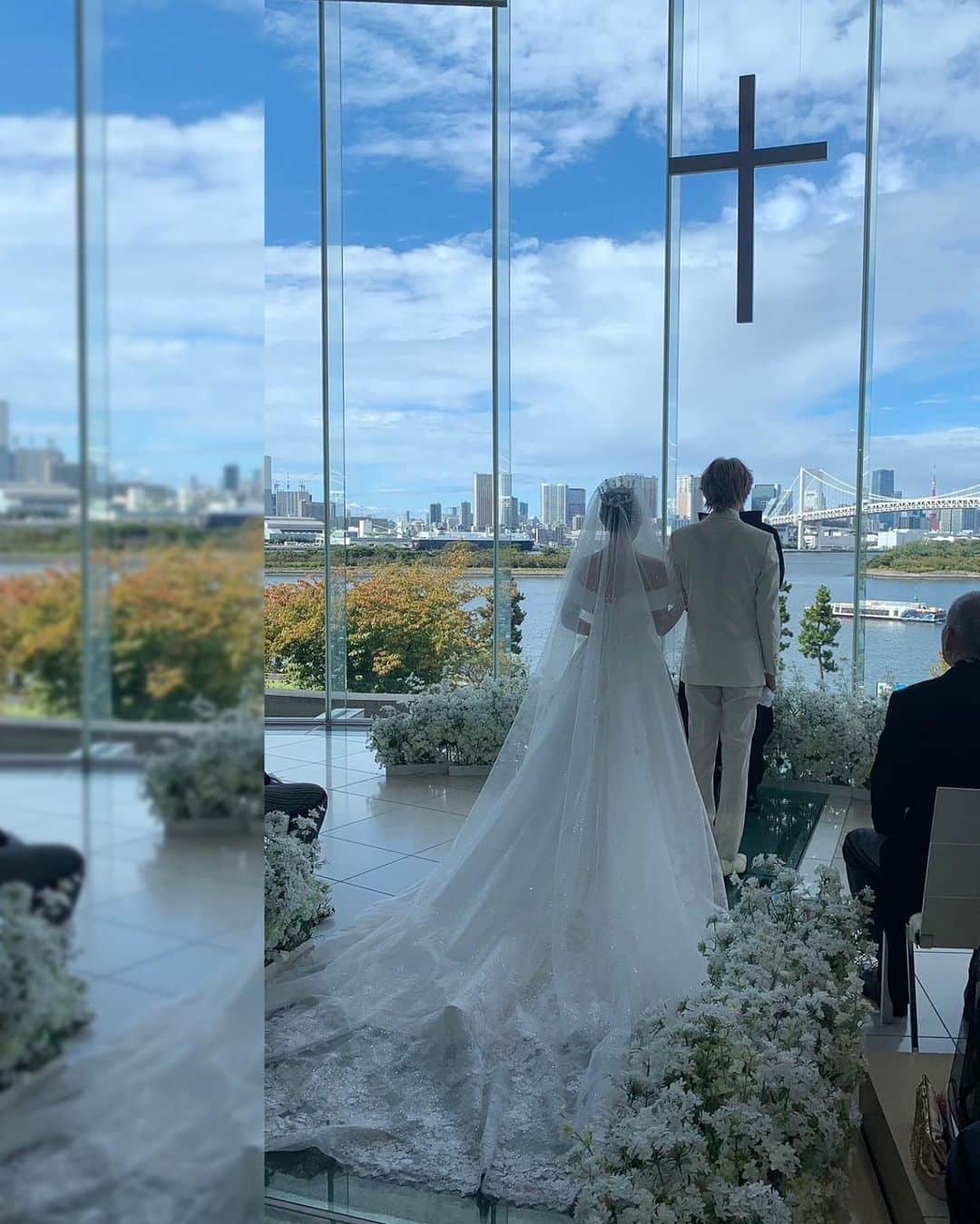 鈴木愛美さんのインスタグラム写真 - (鈴木愛美Instagram)「: ʜᴀᴘᴘʏ ᴡᴇᴅᴅɪɴɢ💍✴︎゜ʟᴏᴠᴇ ғʀɪᴇɴᴅs.  素敵な1日だったゆっちの結婚式⛪️🤍 めちゃくちゃカッコよくて王子様みたいだった。  友達として人として本当に尊敬できる友達♡✴︎゜ 素敵な式に呼んでくれてありがとう。  末長くお幸せにっ🕊️🤍  20代の時にずーっと遊んでたみんなが集結して 最高に友情に溢れた1日でした♡ #lovefriends   #🩷」11月4日 9時19分 - x.manya.x