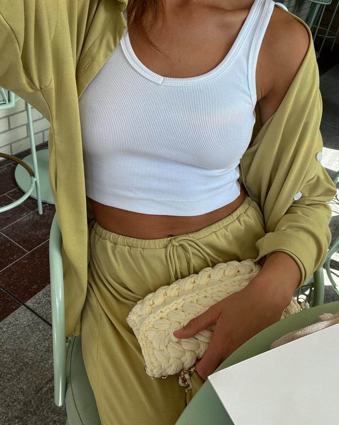 SABO SKIRTのインスタグラム：「Comfy fits for wknd errands ☕️ The Orla Set is available in-stores & online #sabo」
