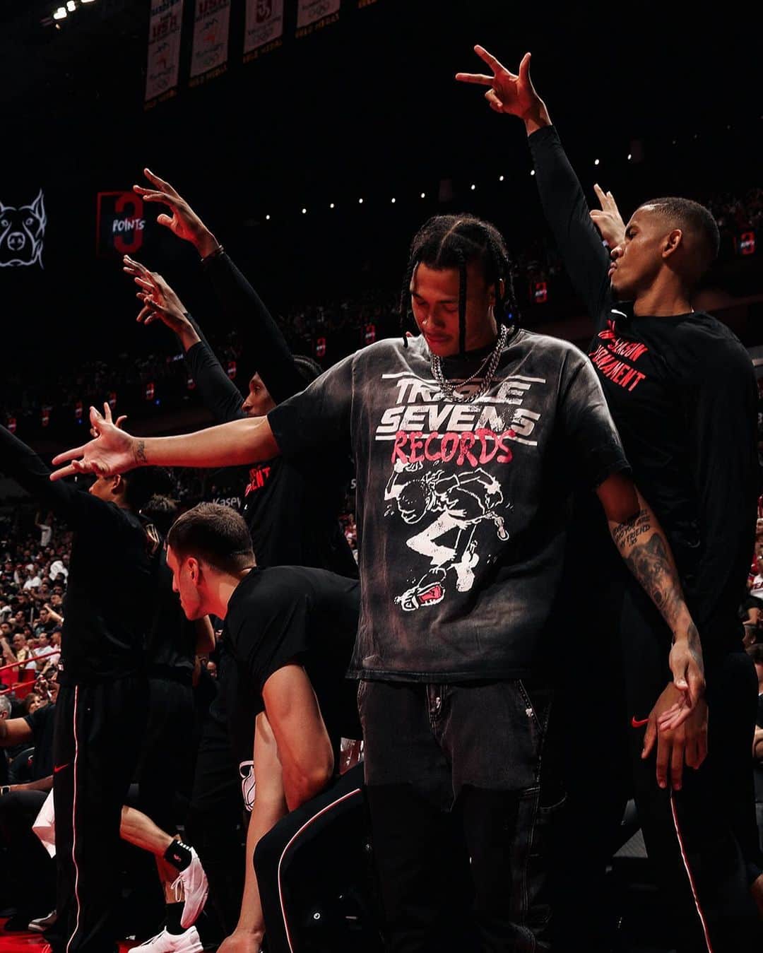 Miami HEATのインスタグラム