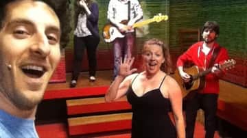 アダム・シャピロのインスタグラム：「One more musical throwback for ya: where my Hey, Morgan! fans at?!」