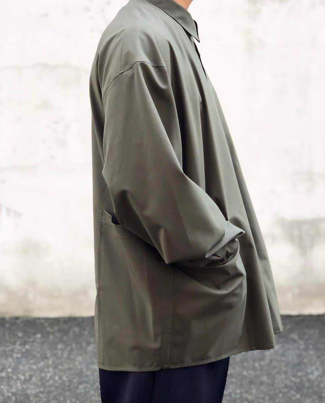 Thenatures Nollyさんのインスタグラム写真 - (Thenatures NollyInstagram)「. DIGAWEL/SIDE POCKET OVERSIZED SHIRT . . . PT-#welcomeraintokyo . @nollyandthenatures . #tottori #鳥取県 #鳥取市 #川端 . #digawel」11月4日 11時36分 - nollyandthenatures