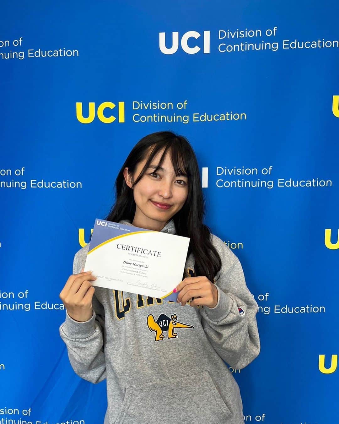 堀口日萌さんのインスタグラム写真 - (堀口日萌Instagram)「懐古厨 三週間だけでも私はUCI student🐜  #uci #california #university #堀口日萌」11月4日 12時02分 - himechannel_0624