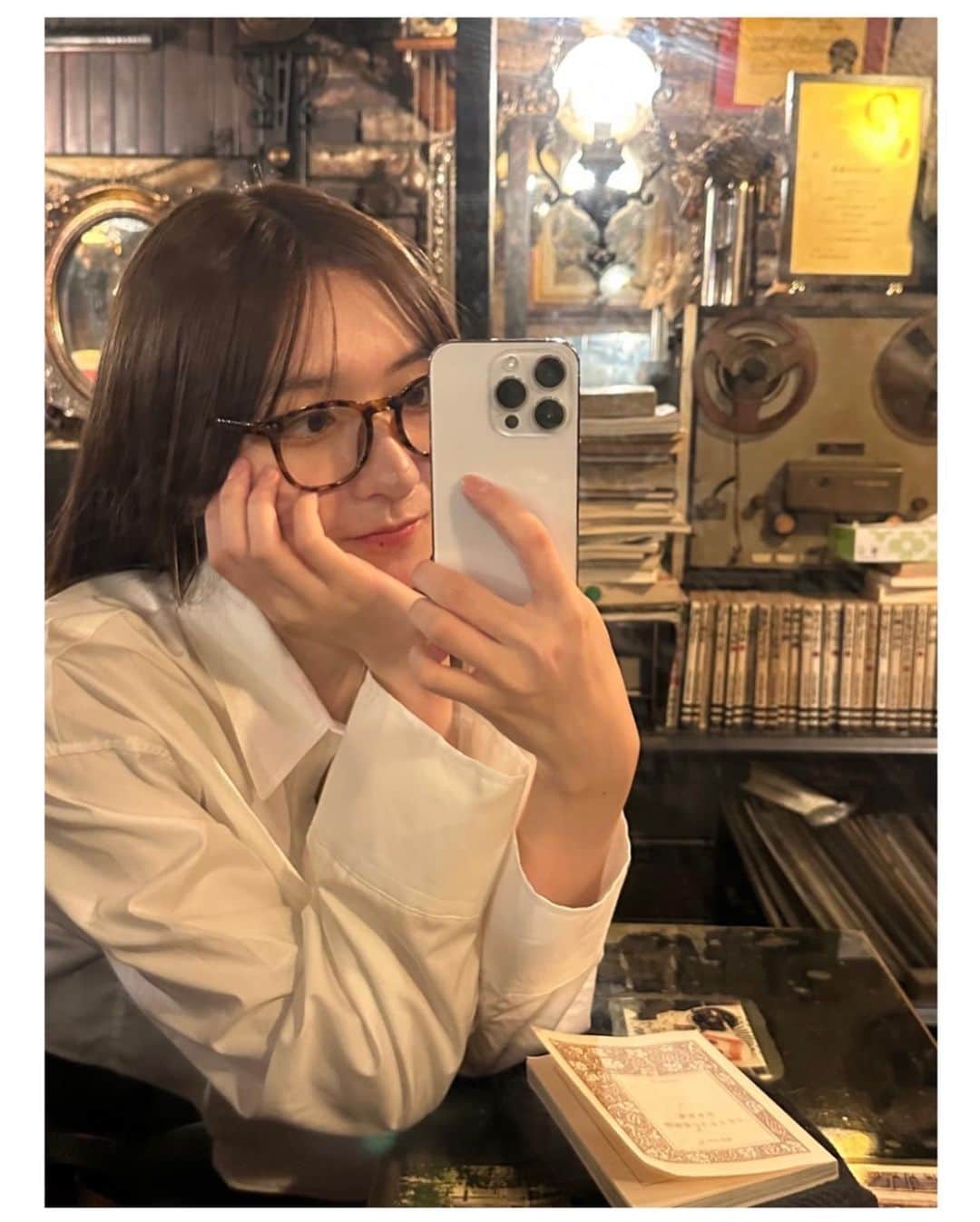 横山莉華さんのインスタグラム写真 - (横山莉華Instagram)「#喫茶店 #レトロ喫茶」11月4日 18時10分 - linka_yokoyama927