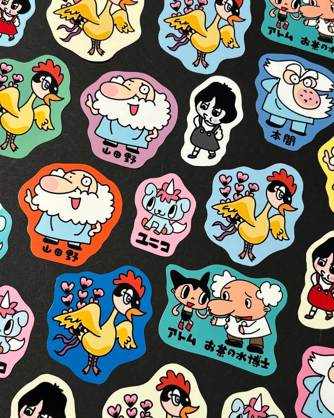 kerokerokingdxのインスタグラム：「なんかいろいろなステッカー ちょっとずつ… ＃キチムシ」