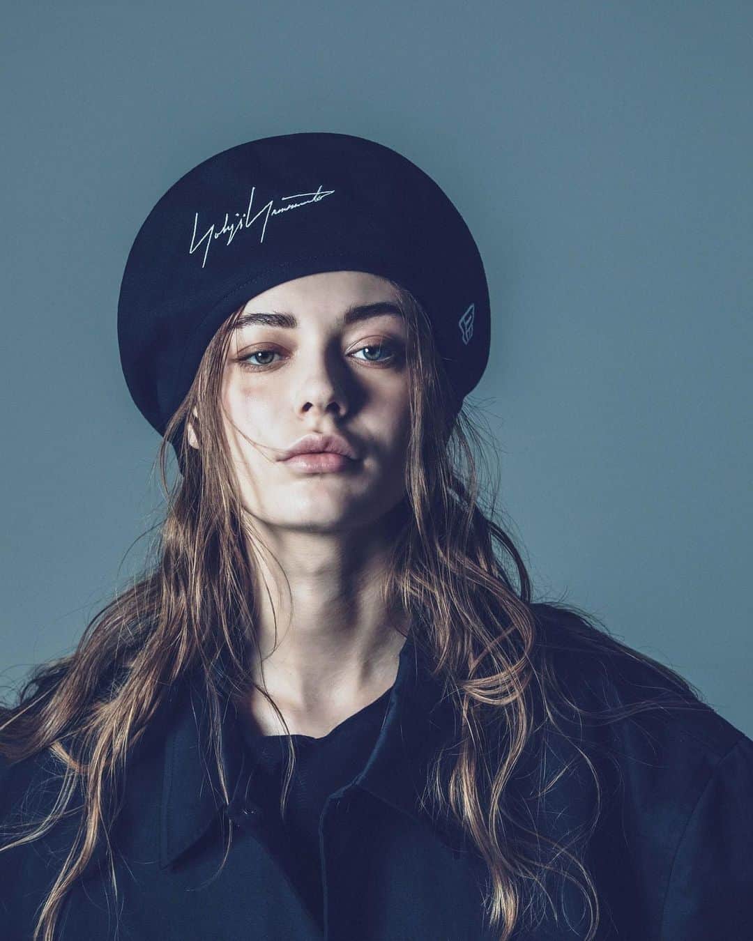 のインスタグラム：「.  Yohji Yamamoto x New Era  In Stores Now  @yohjiyamamotoofficial  @newerajapan」