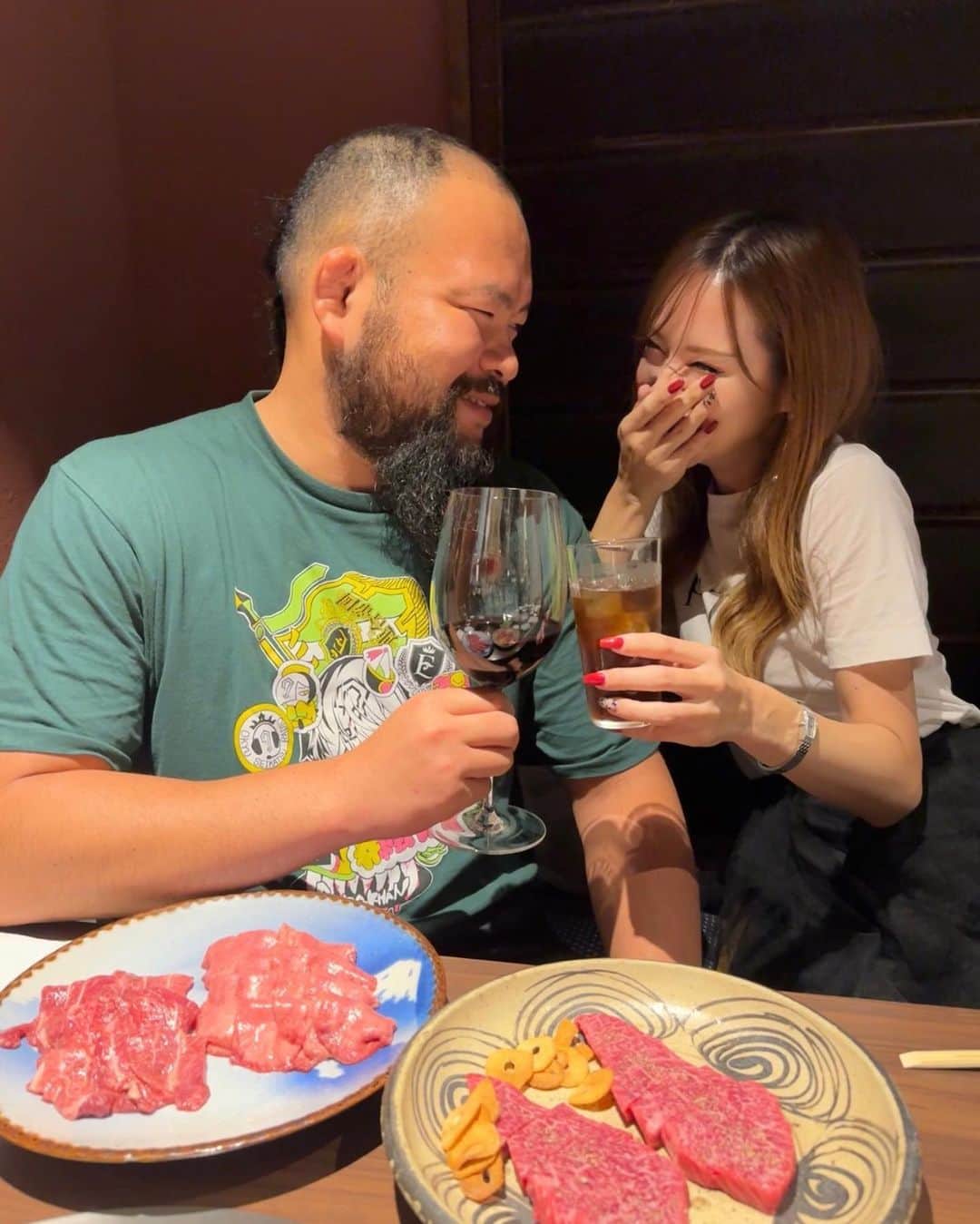 岡倫之さんのインスタグラム写真 - (岡倫之Instagram)「#酒池肉林  #蔓牛  #人生楽しんだもん勝ち  #プロレスラー #夢のある仕事」11月4日 13時53分 - great_o_khan