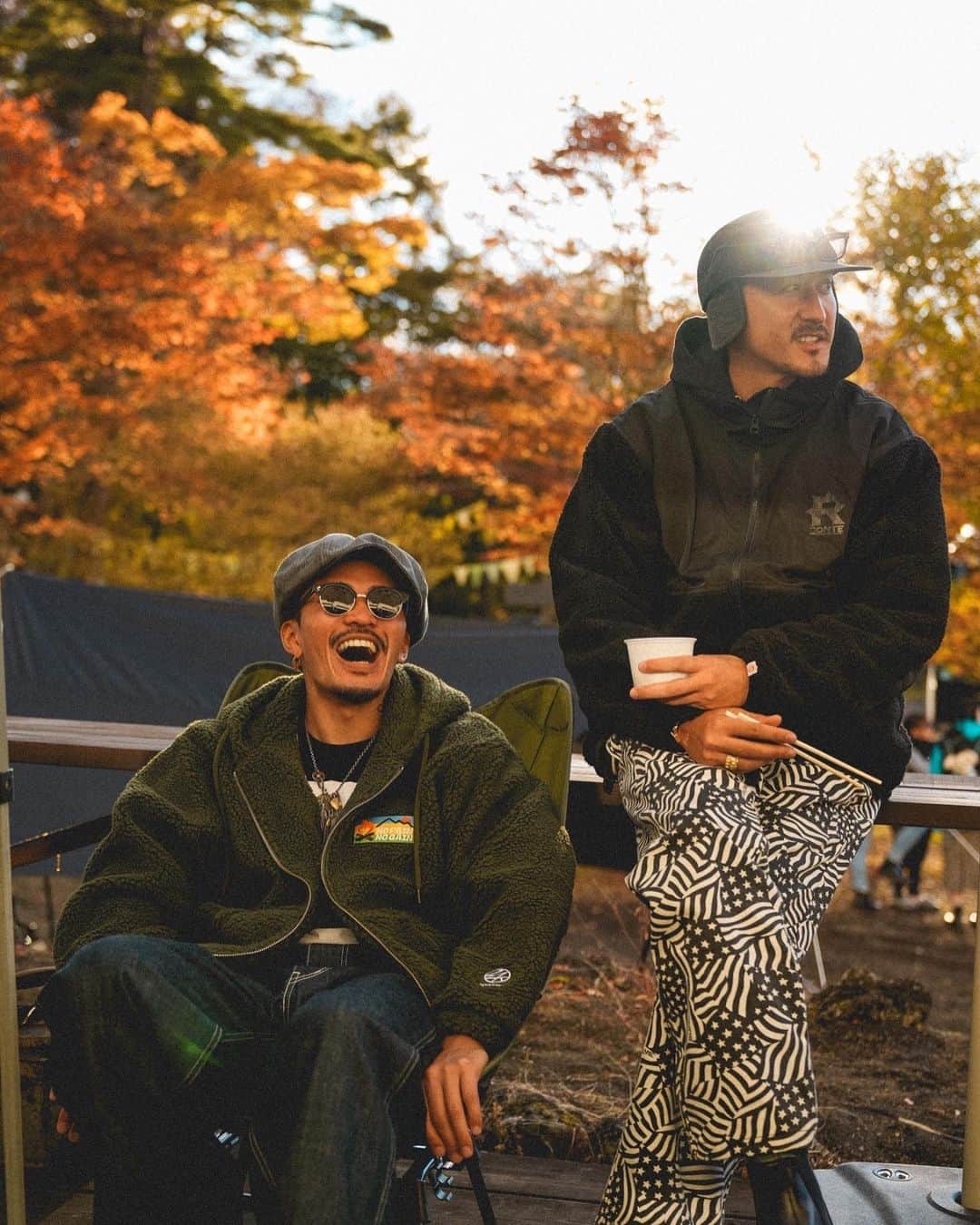 24カラッツのインスタグラム：「24KARATS×数原龍友 コラボレーション第4弾 NO PAIN NO GAIN 10月28,29日山中湖で開催されたイベントの様子を公開！  多くのお客様より再入荷のお問い合わせを頂き、お客様のご要望にお応えしたいという想いから、24karats×数原龍友"NO PAIN NO GAIN" をONLINE STOREにて只今、受注販売中です！  ■受注期間 11月1日(水)18:00～11月7日(火)23:59  ■受注販路 ・VERTICAL GARAGE ONLINE STORE https://verticalgarage.jp/NPNG_2023_preorder  @generations_official @24karatsofficial #nopainnogain #24karats #数原龍友 #generations」