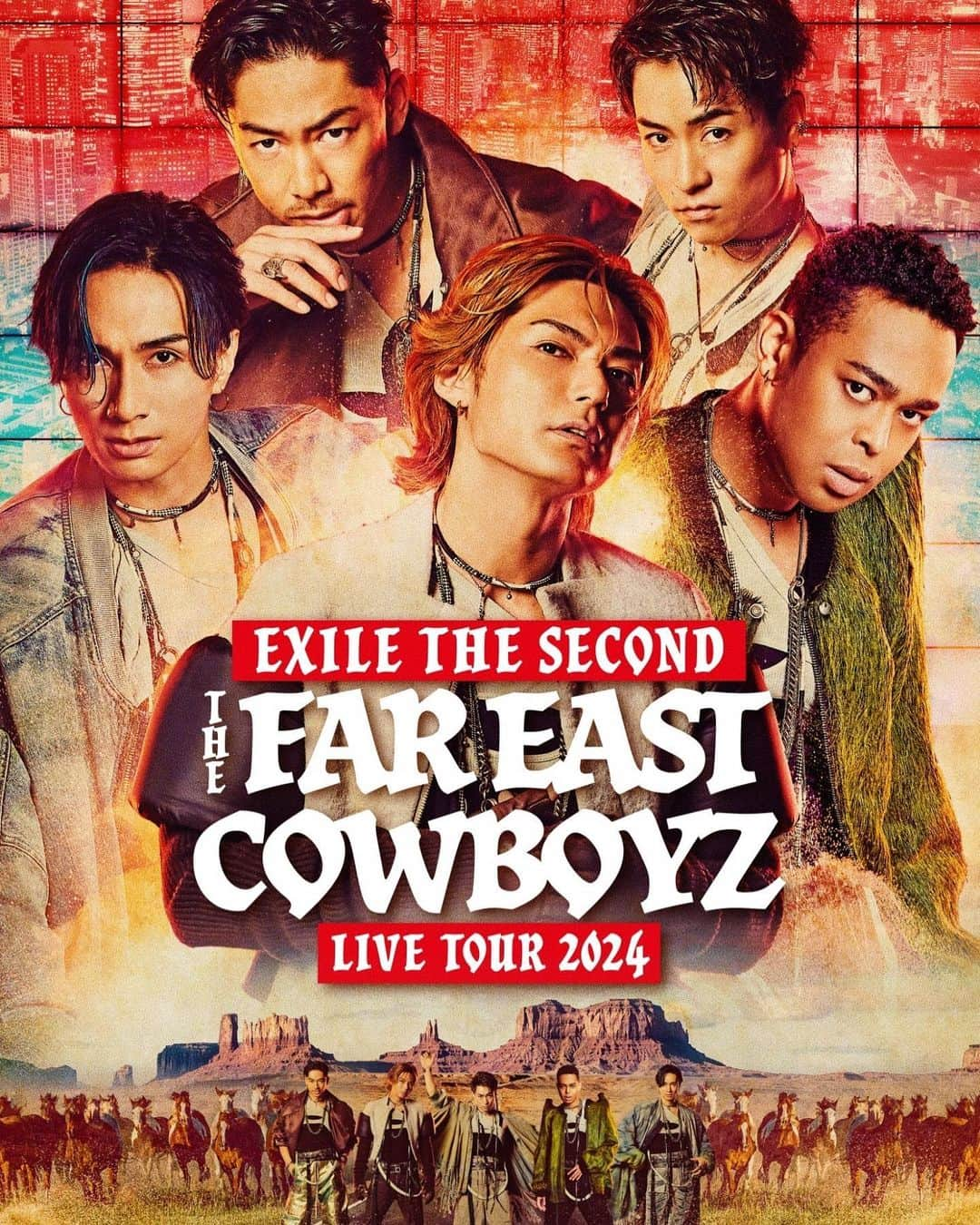 SHOKICHIのインスタグラム：「解禁🔥🔥🔥 2024も楽しい地獄です🔥🔥🔥 #exile #exilethesecond」