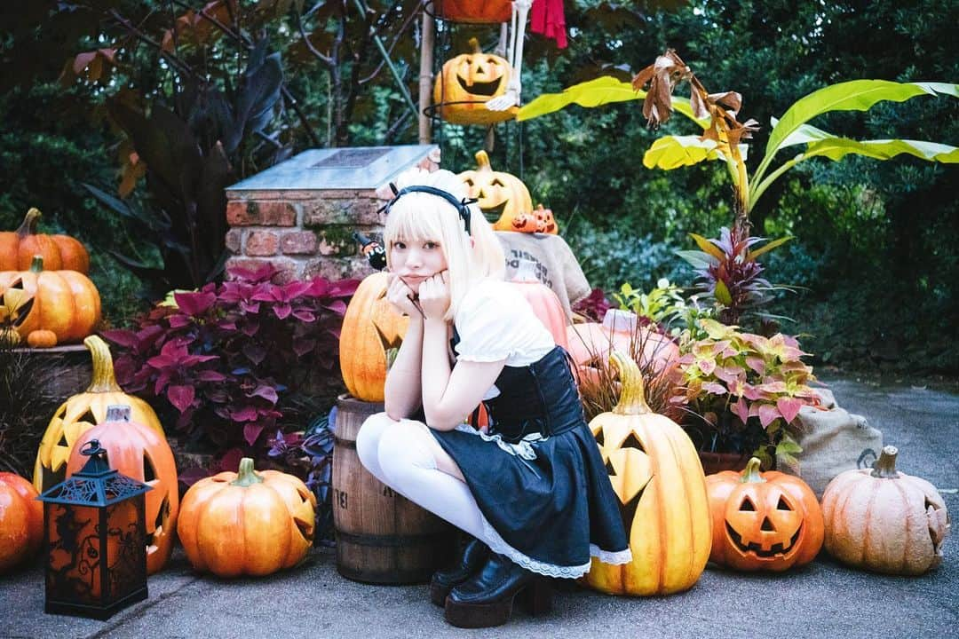 倉河奈央のインスタグラム：「▫️ハロウィン1日しかないのなんで〜🥹」