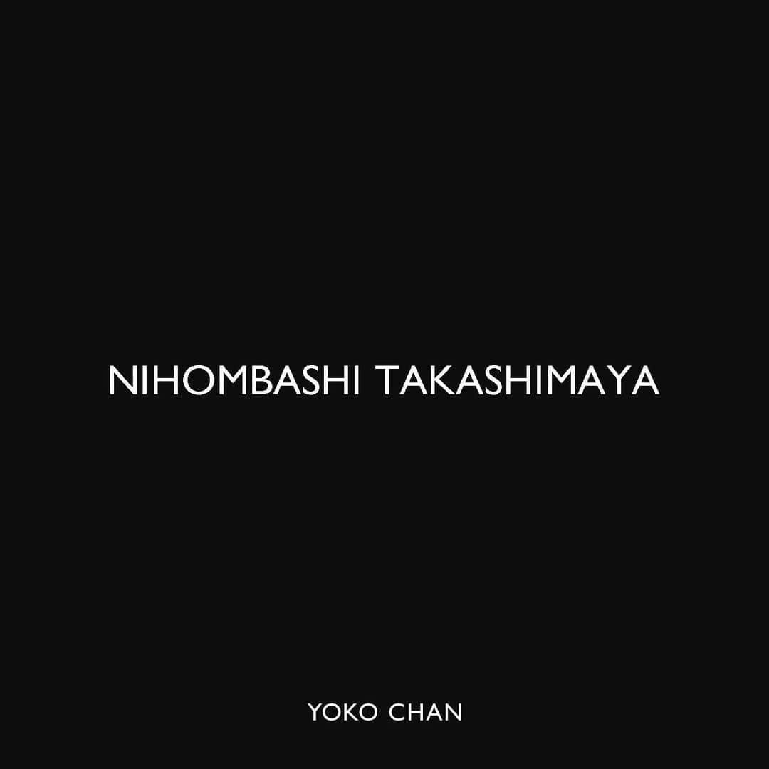 YOKO CHAN & REYC OFFICIALさんのインスタグラム写真 - (YOKO CHAN & REYC OFFICIALInstagram)「日本橋髙島屋では11月1日(水)〜11月14日(火)の期間中、シャープなブラックにブルーとイエローのアクセントを加えた最新コレクションの他、通常お取り扱いのないロングドレスを展開しております。 お近くにお越しの際は、ぜひお立ち寄りください。 日本橋髙島屋 本館 3階 スタイル＆エディット TEL 03 3246 4632  #yokochan #ヨーコチャン」11月4日 15時44分 - yokochanjapan