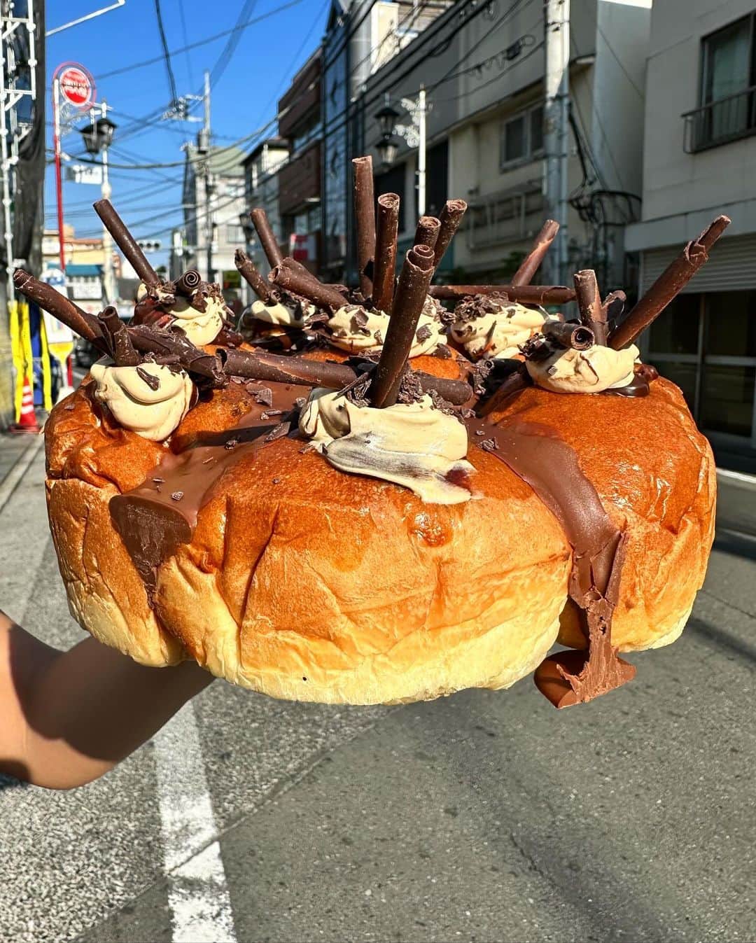 Coffee & Toast Tokyoのインスタグラム：「"小麦香る" ぱんケーキ⁉︎ 🌾🌾🌾🌾🌾🌾🌾🌾🌾  “Good bread is the most fundamentally satisfying of all foods; Good bread with  chocolate, the greatest of feasts!  しっとり、やわらかパンにチョコレートクリーム‼︎  小麦を感じるパンケーキ、 たまらんです😋😋😋  . . . . . #小麦香るぱんケーキ #パンケーキ  #bread  #breadporn  #pancakes  #chocolatecake  #チョコレート  #チョコレートパン  #チョコパン  #チョコレートパンケーキ   #chocolat  #cioccolato  #chocola  #巧克力  #ช็อคโกแลต  #초콜릿  #三軒茶屋ランチ  #世田谷線カフェ  #パンスタグラム  #東京カフェ  #三軒茶屋カフェ #三軒茶屋  #パン #三茶カフェ  #三茶 #田園都市線カフェ #コーヒーアンドトースト  #coffeeandtoast #foodie  #foodiegram」