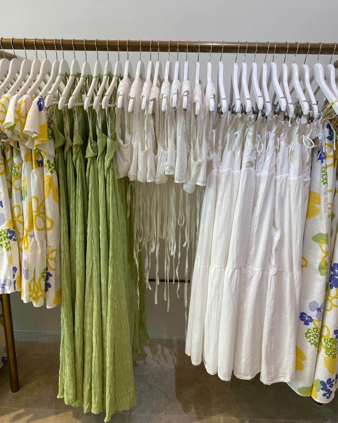 SABO SKIRTのインスタグラム：「A burst of colour 💛 Part 1 of our Laguna collection as seen @saboskirt_stores  #sabo」
