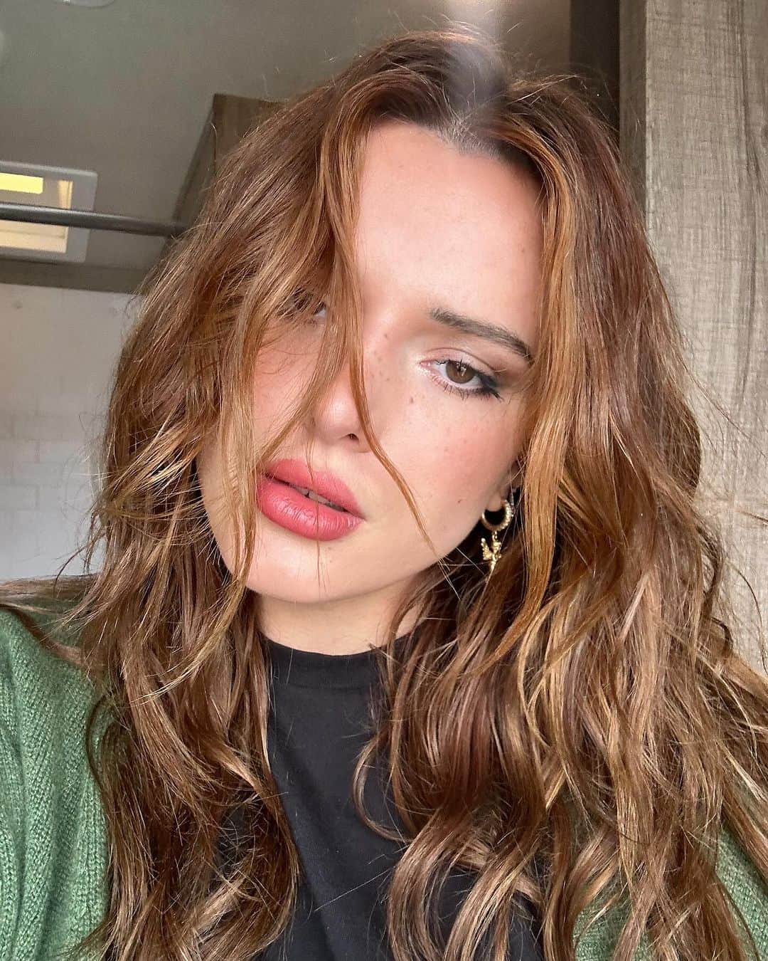 ベラ・ゾーンさんのインスタグラム写真 - (ベラ・ゾーンInstagram)「Since everyone is going red I went brown 🫣🤭🤫」11月5日 3時02分 - bellathorne