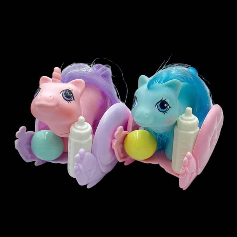 おもちゃやSPIRALのインスタグラム：「80's My litlle pony ニューボーン カタツムリ入荷しました🌈💖」