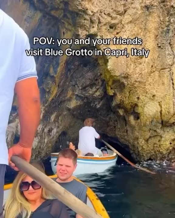 Live To Exploreのインスタグラム：「This is an adventure that immerses the soul in a world of azure wonders at the Blue Grotto. 💙✨  💡The Blue Grotto is a sea cave on the coast of the island of Capri, southern Italy. Sunlight passing through an underwater cavity and shining through the seawater creates a blue reflection that illuminates the cavern.  Double TAP and SHARE this with someone you wish to visit Capri with!😍✈️  📷: 1. @alexojeda via TikTok 2. @welcomearound  3. @ayra_213 via TikTok 4. @kacierose_ via TikTok 5. @luxurytravelermedia via TikTok  📍Blue Grotto, Carpi, Italy 🇮🇹」